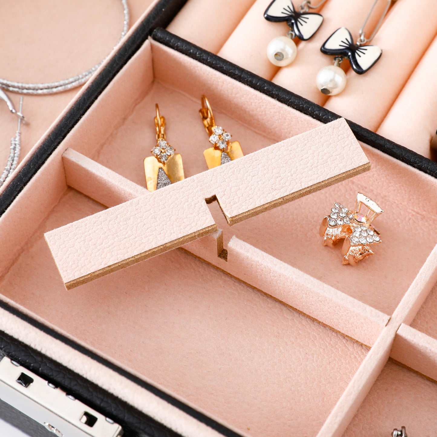 Kuber Mini Jewelry Box - Elegant Jewelry Organizer