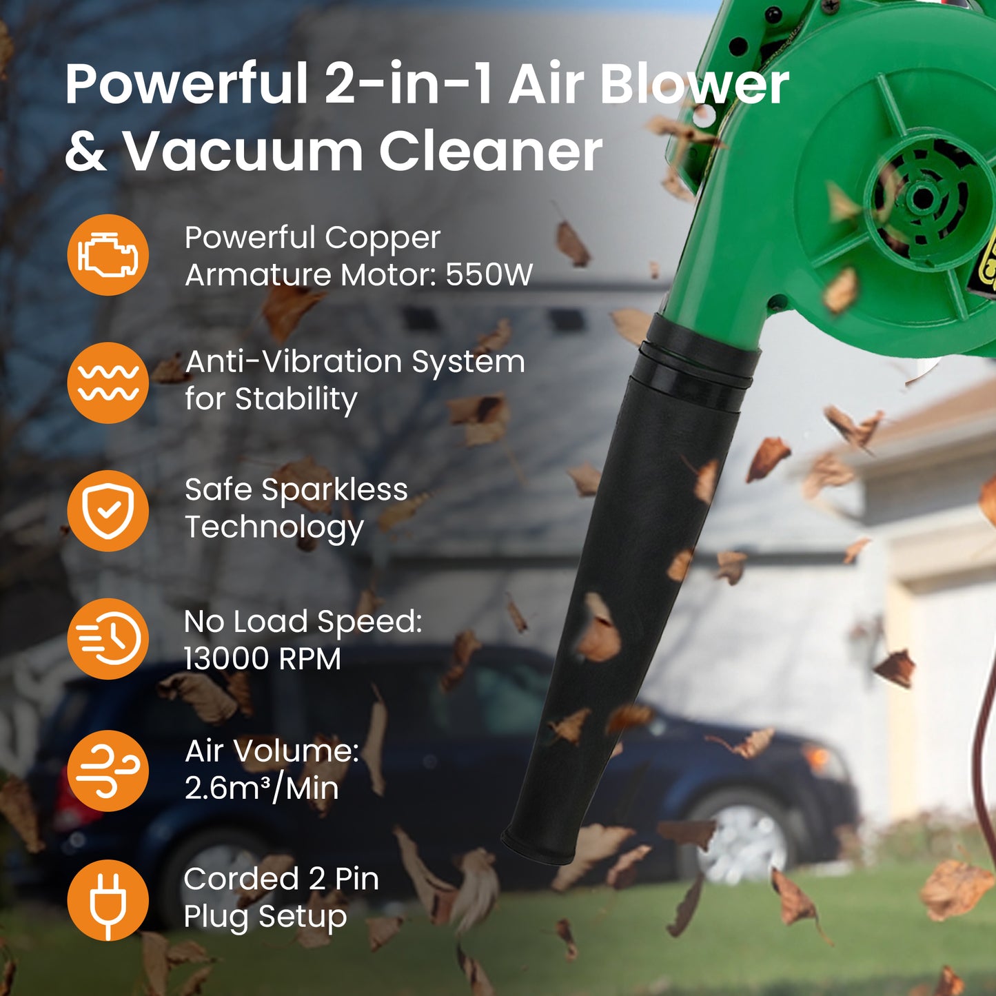 Cheston Leaf Blower - powerful air blower