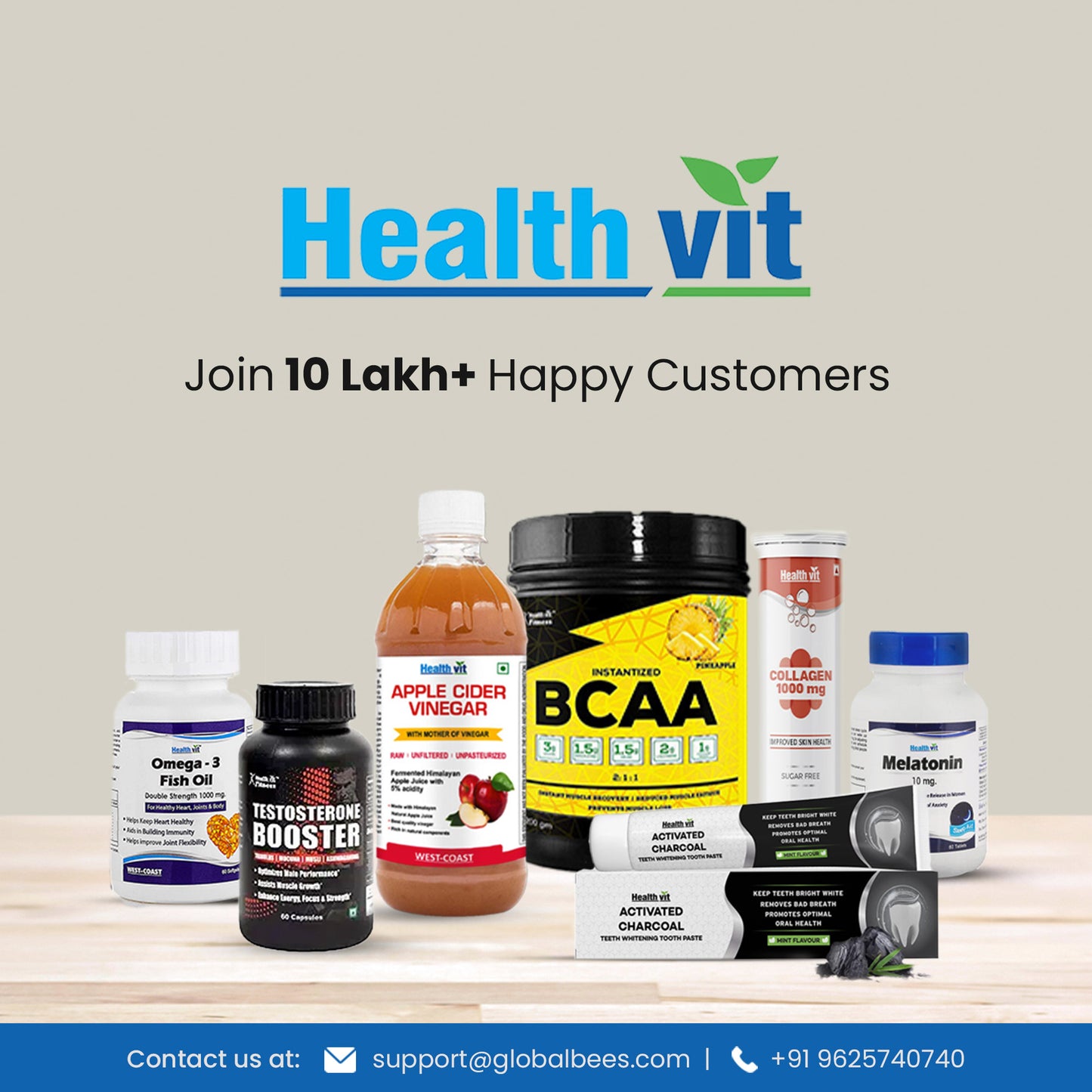 Healthvit Tulsi Drops - Natural immunity booster for adults