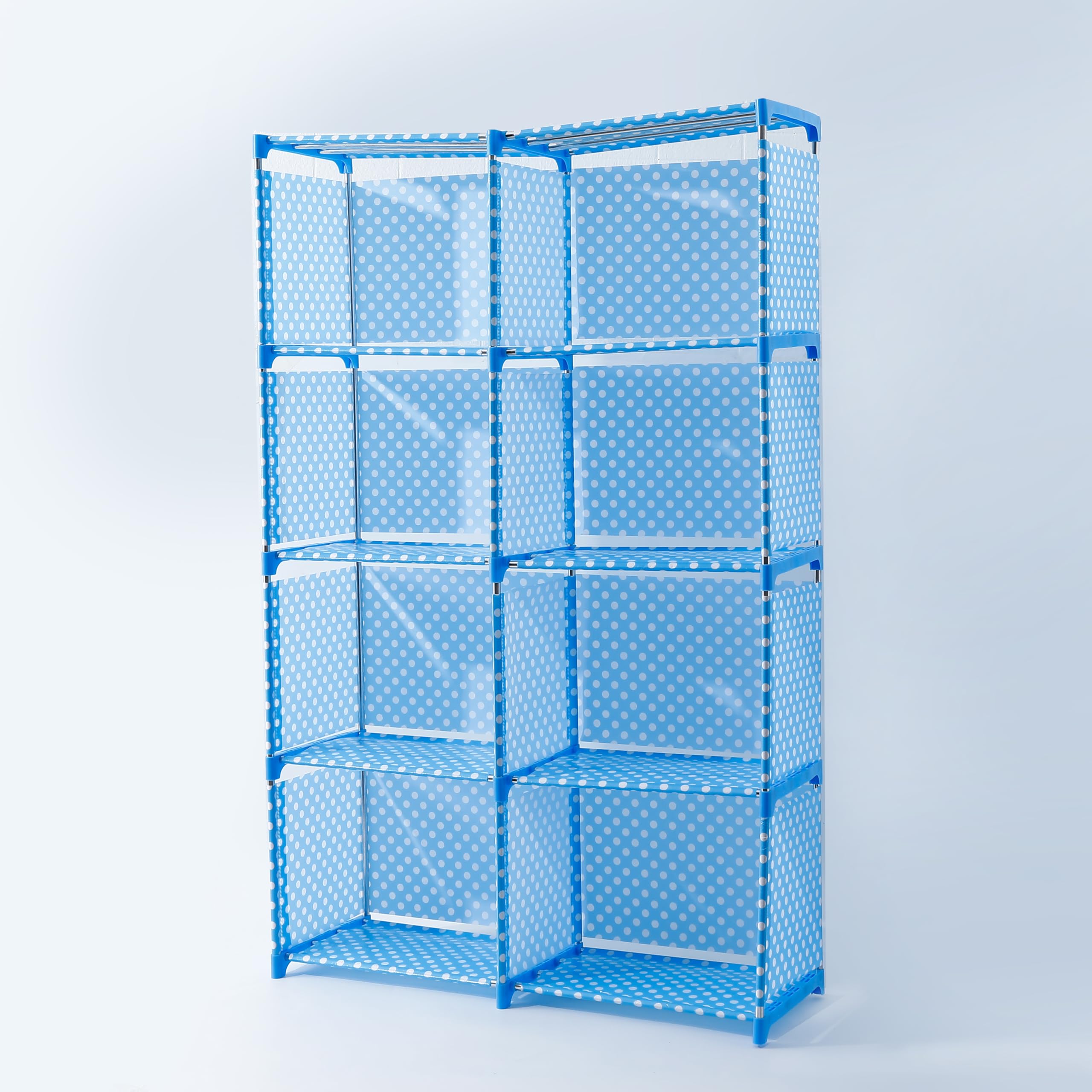 8 Layer Book Rack - Adjustable Strong Build, Multipurpose Storage Orga ...