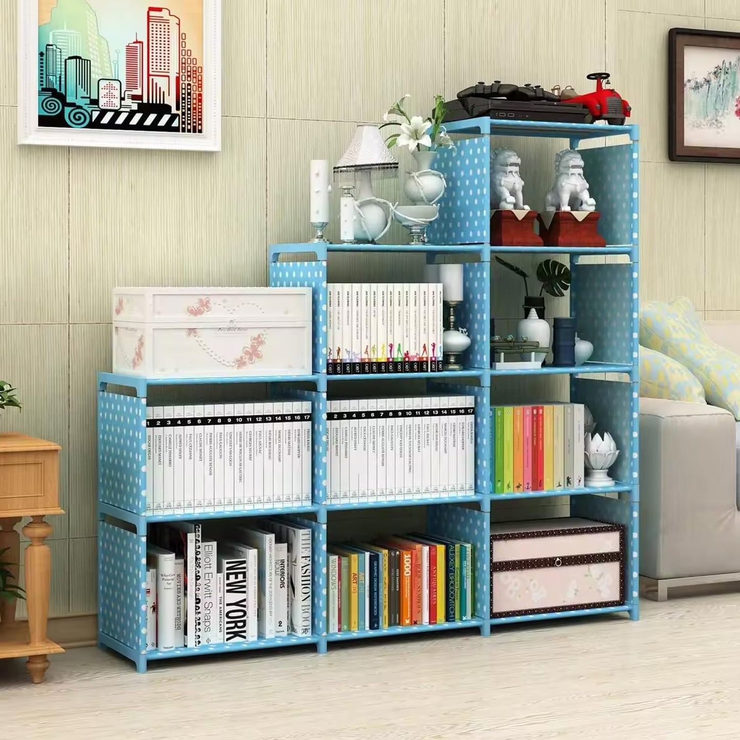 Kuber Industries book rack - Multi-functional storage unit