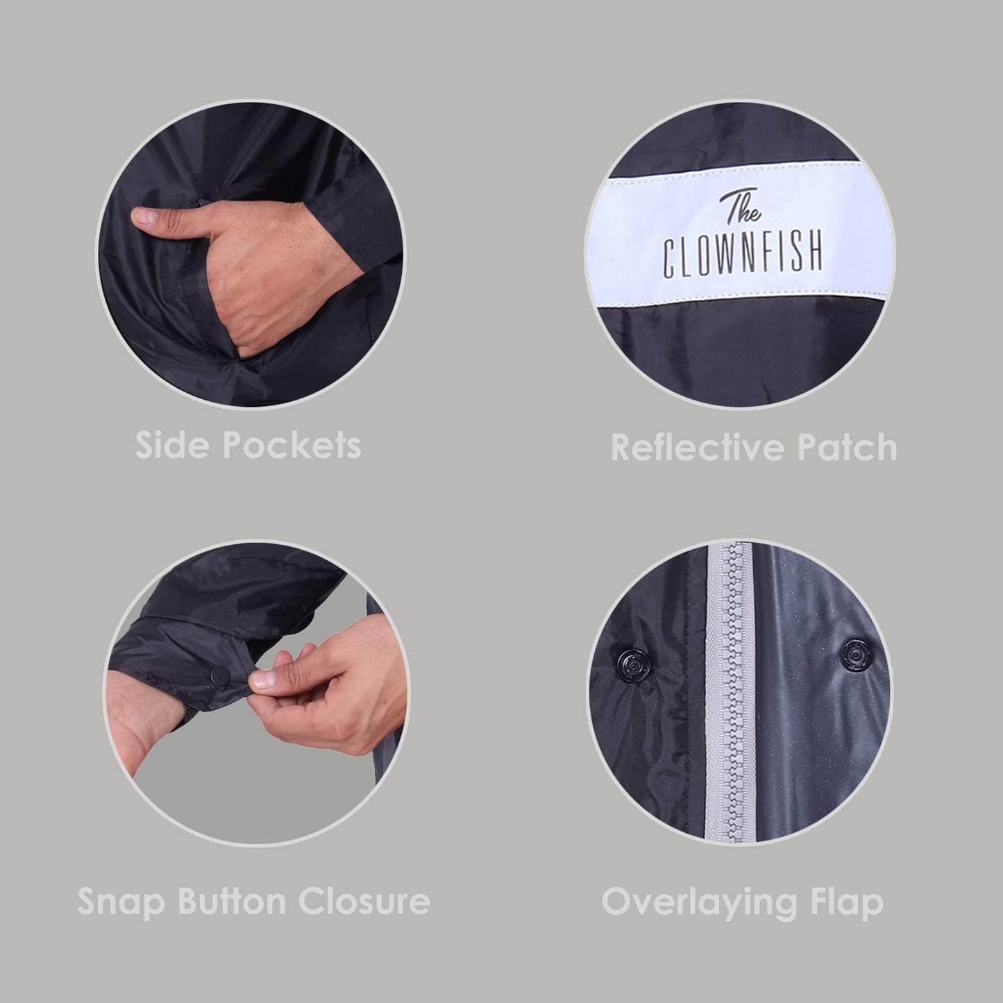 Clownfish raincoat - casual commuting