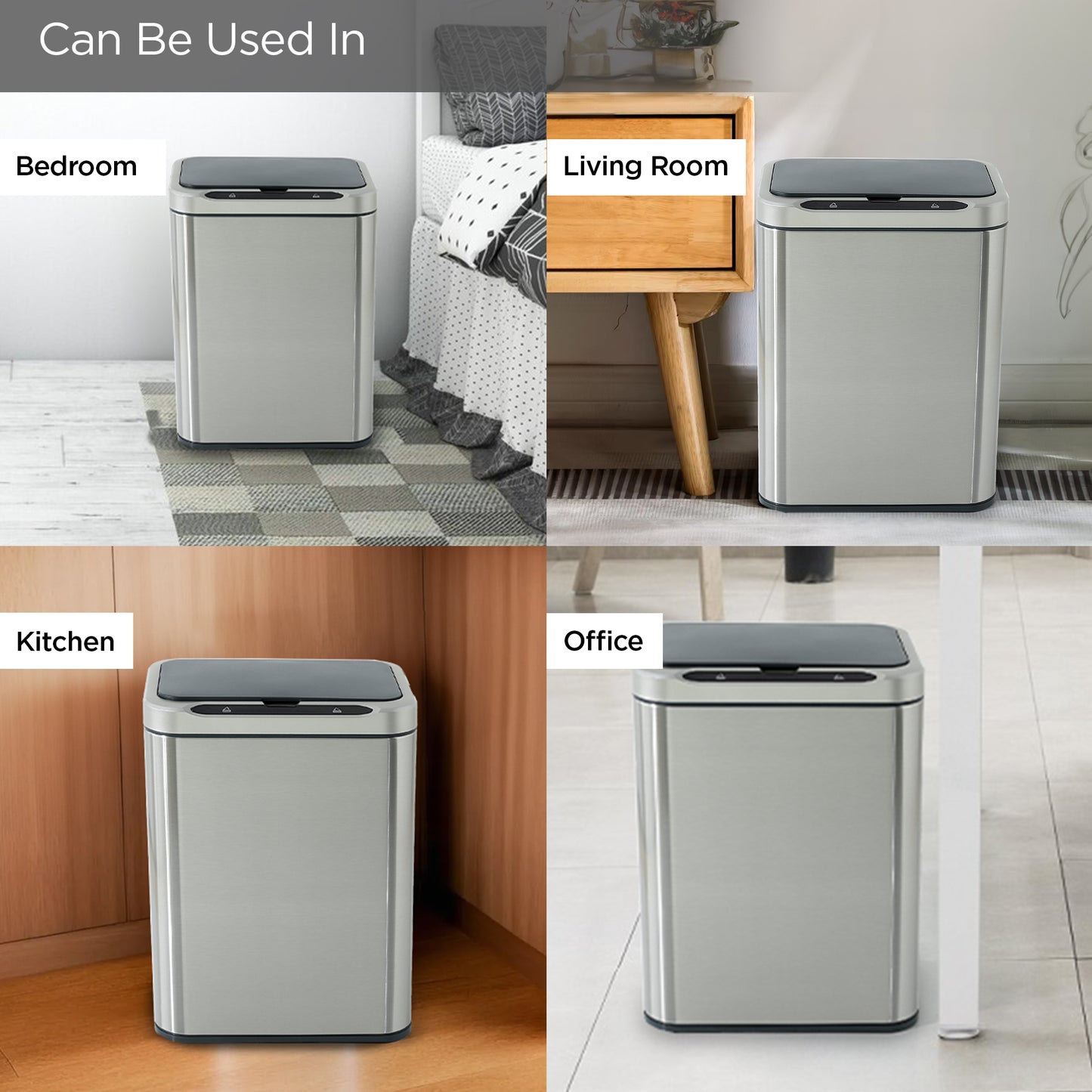 UMAI 16L dustbin - modern bathroom solution