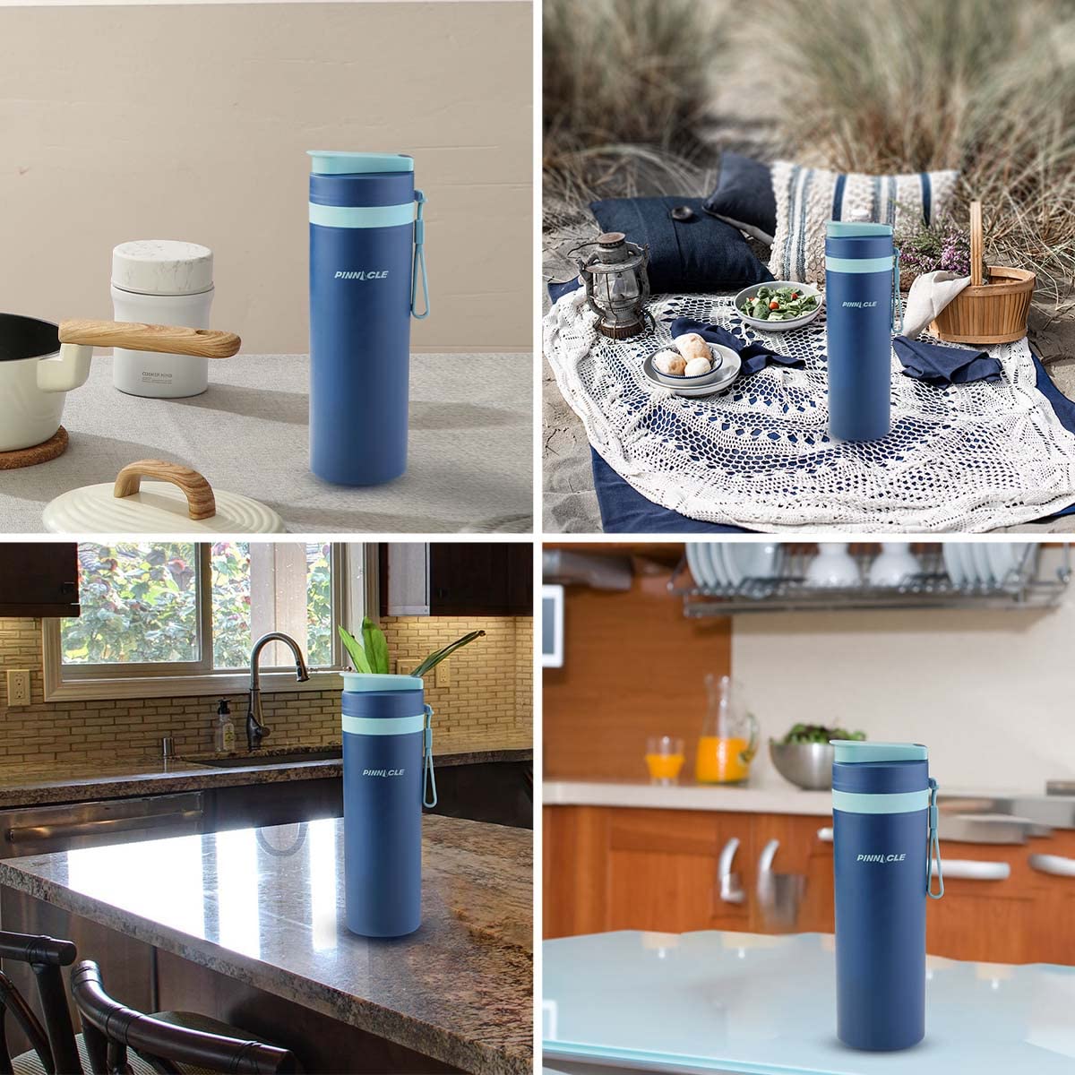 Pinnacle Pixel Thermosteel Bottle - Ideal for school use