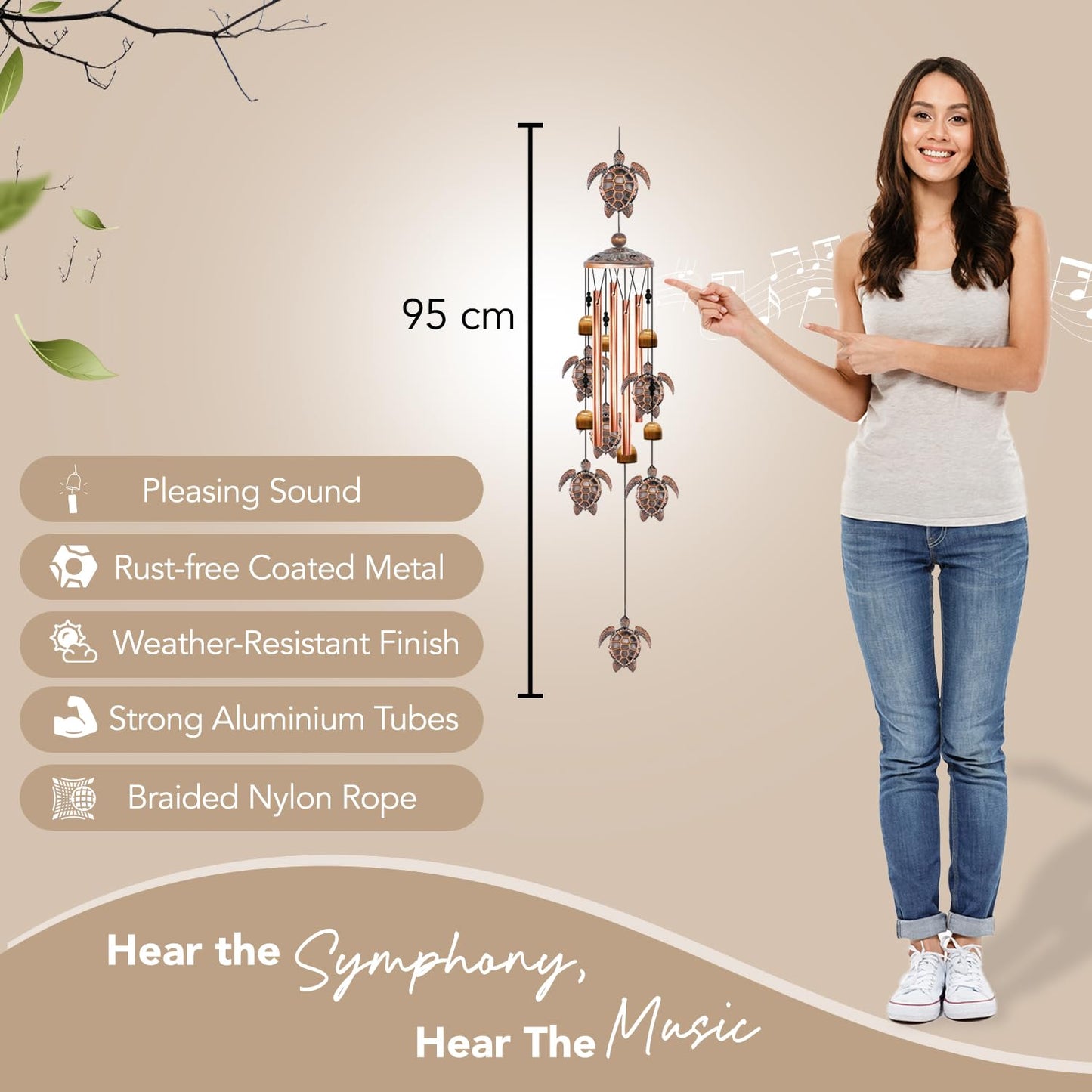 Ekhasa wind chimes - elegant gift for Diwali celebration