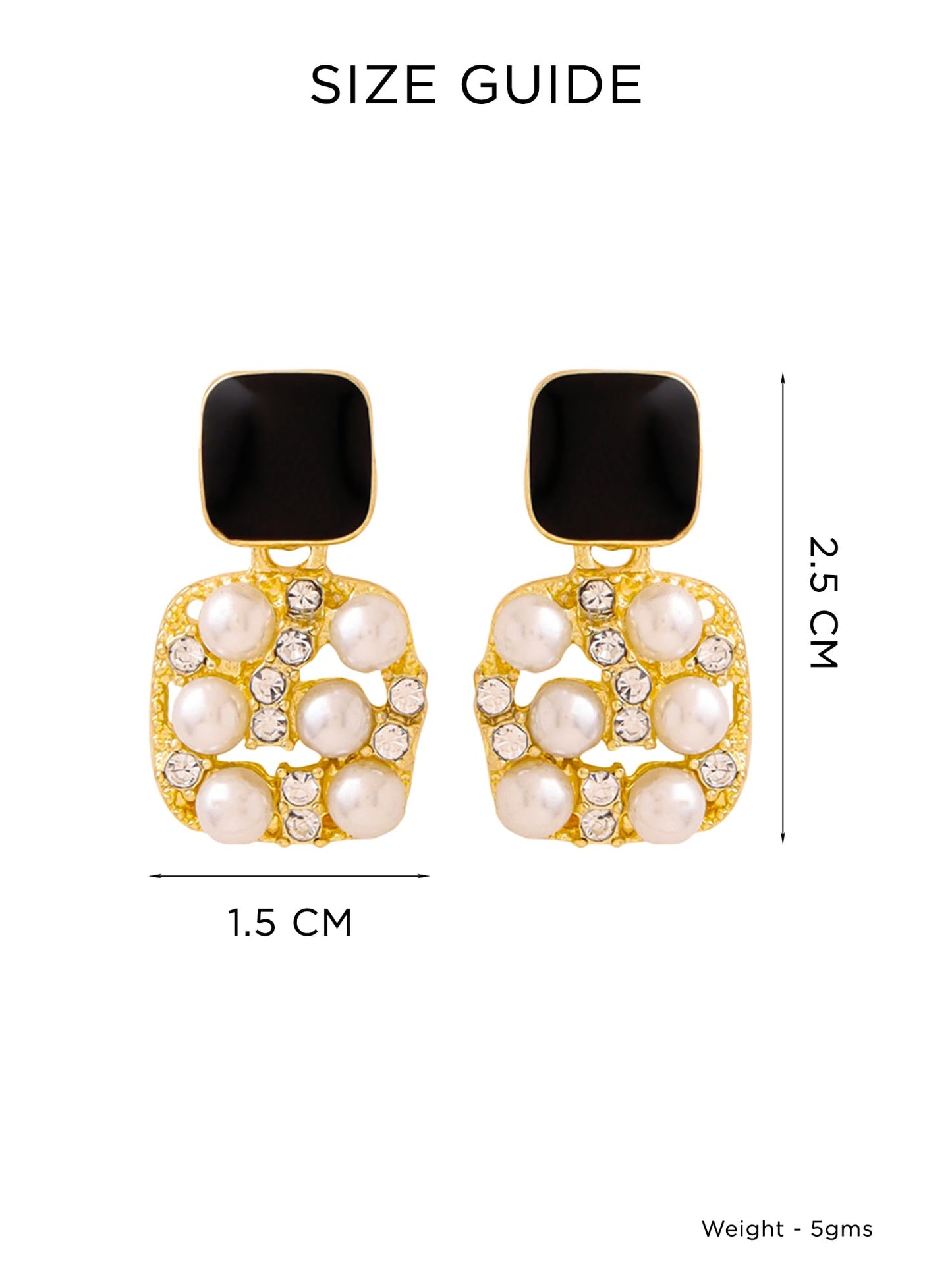 Yellow Chimes Elegant Drop Earrings - Ideal for Evening Events