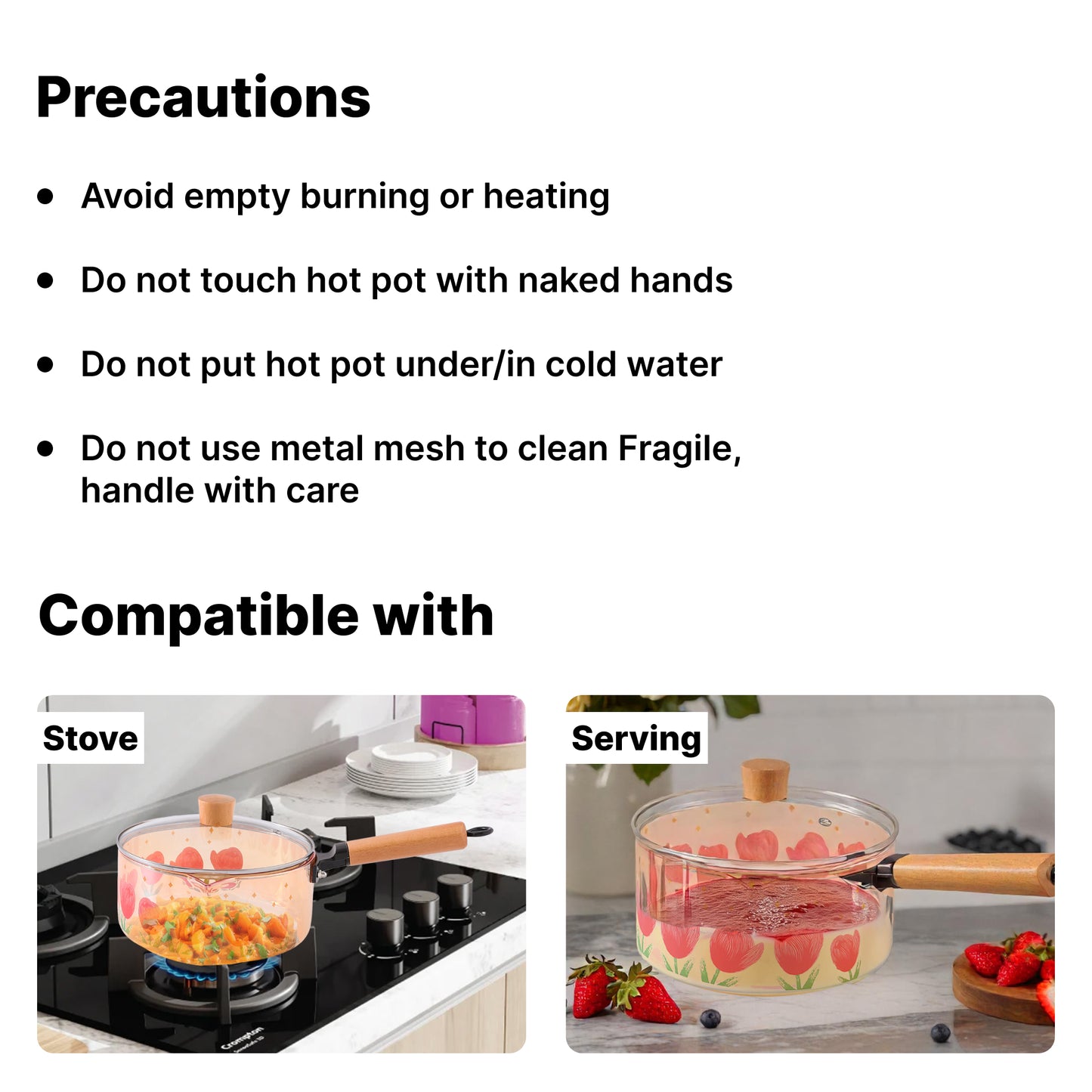 UMAI 2.2L saucepan - simmering soup