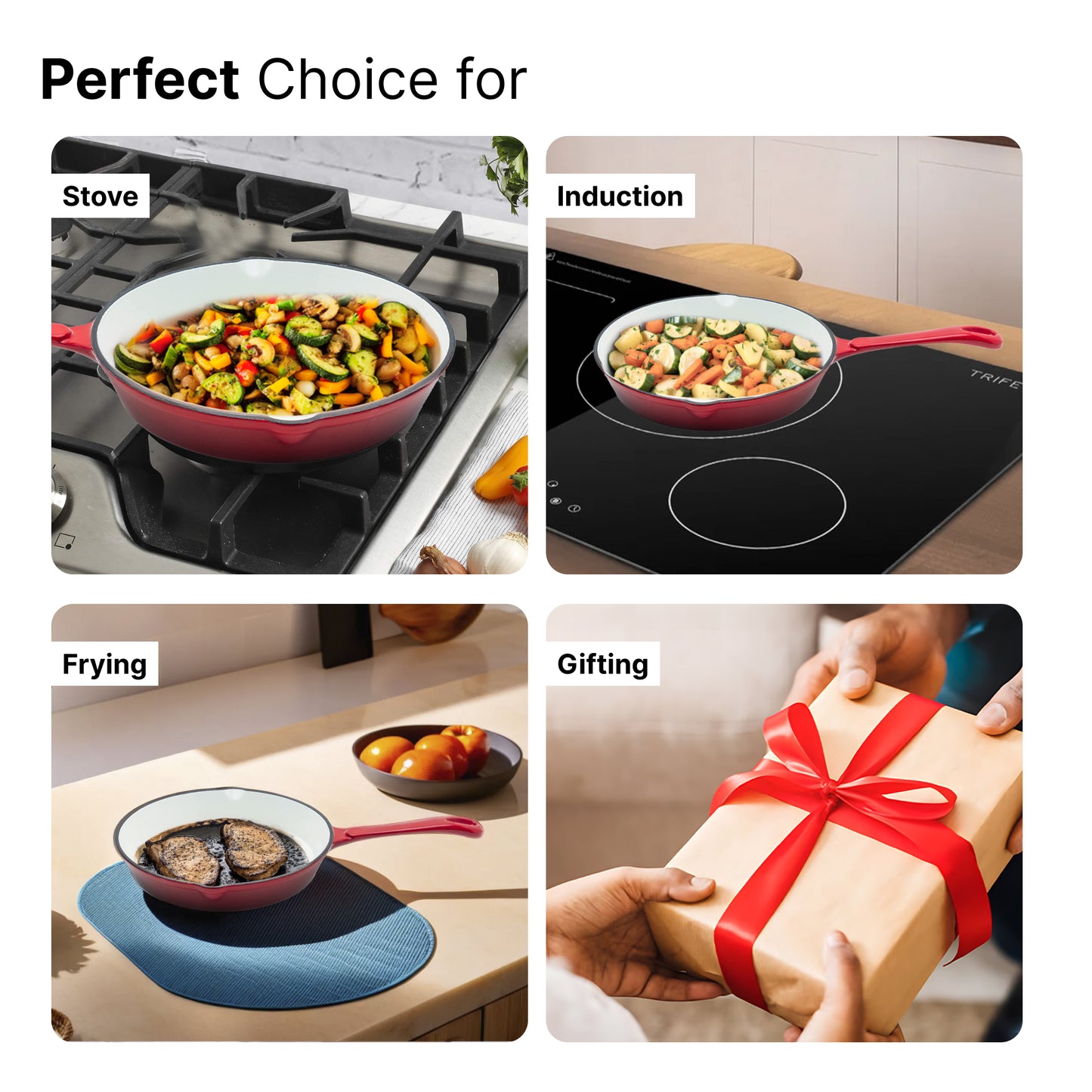 The Better Home frying pan - Ideal for induction cooking