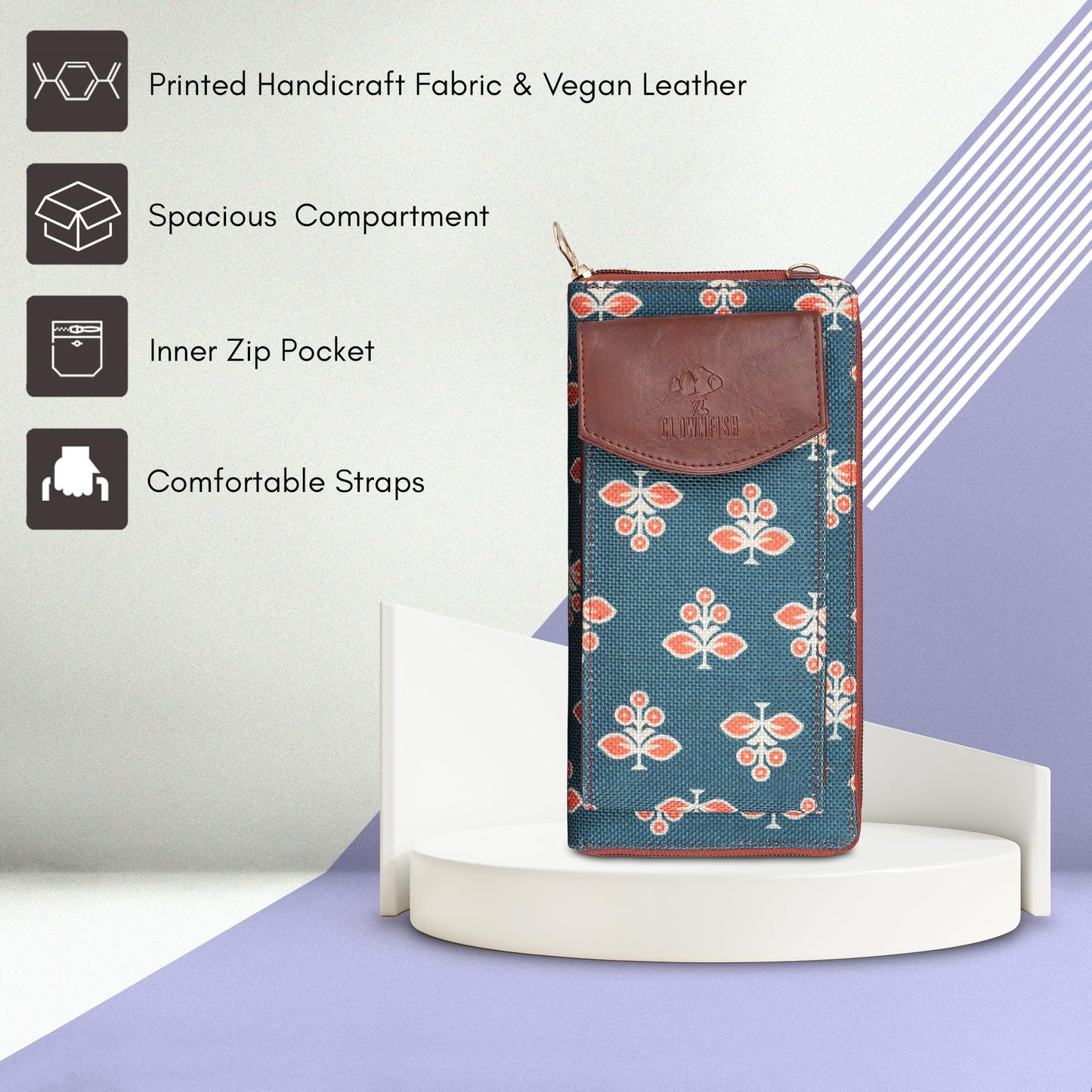 Clownfish Ladies Wallet - Elegant evening outing