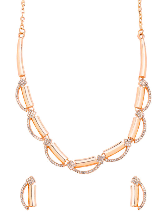 Yellow Chimes Necklace Set - Stunning Gift Idea