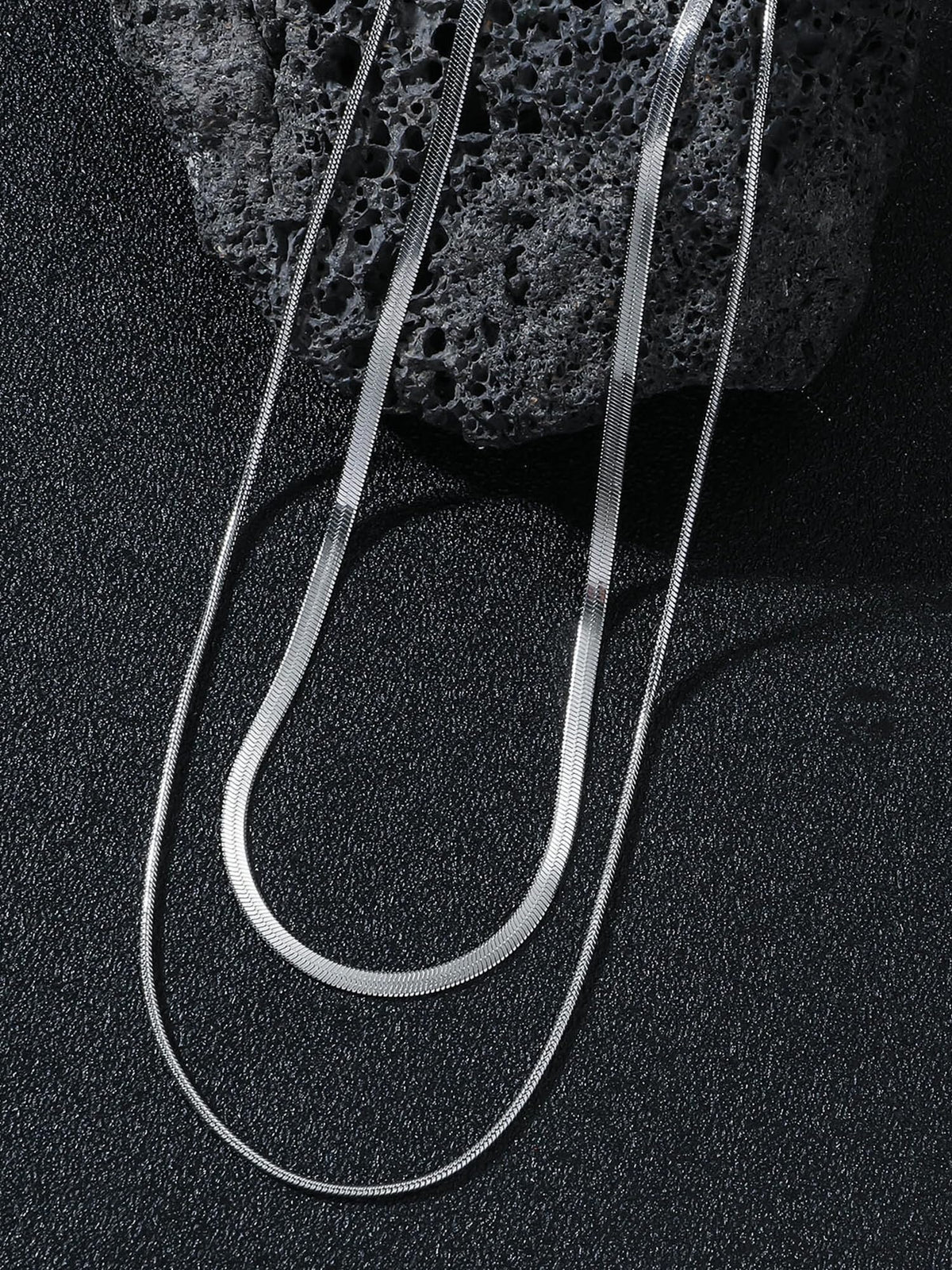 Yellow Chimes classic silver chain - for date nights