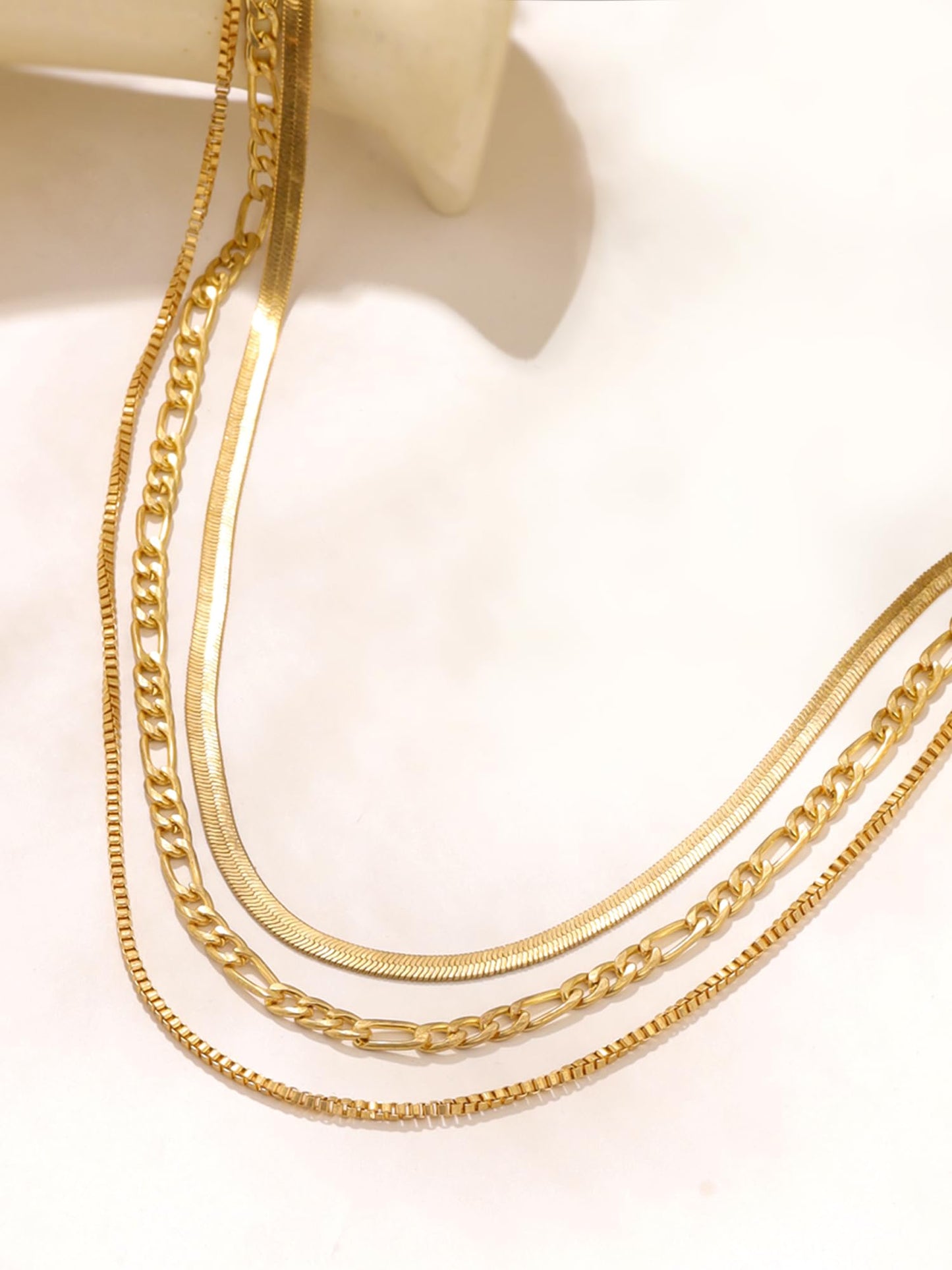 Yellow Chimes Multi Layered Choker Necklace - Trendy for casual outings