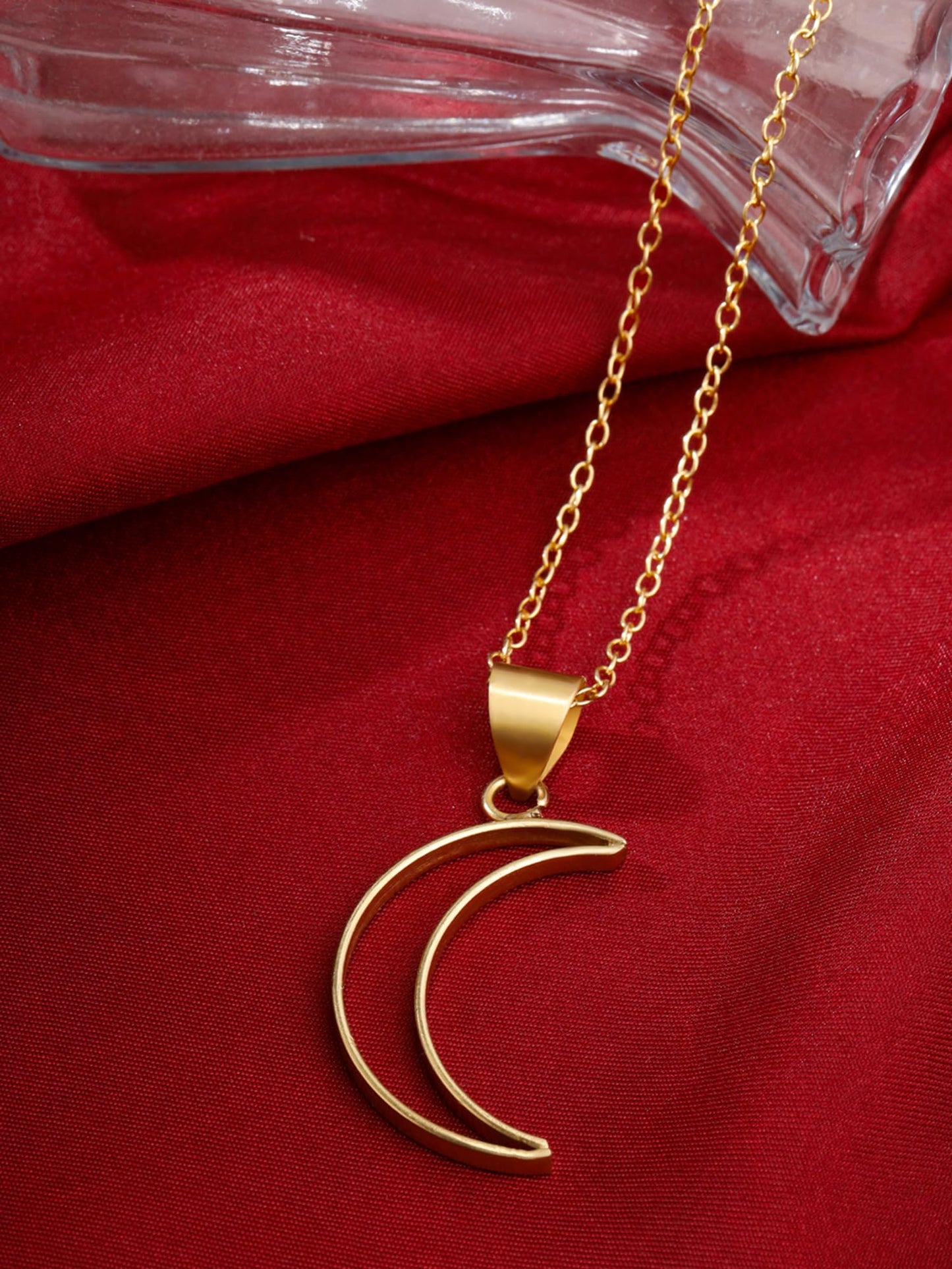 Yellow Chimes gold plated necklace - stylish everyday accessory