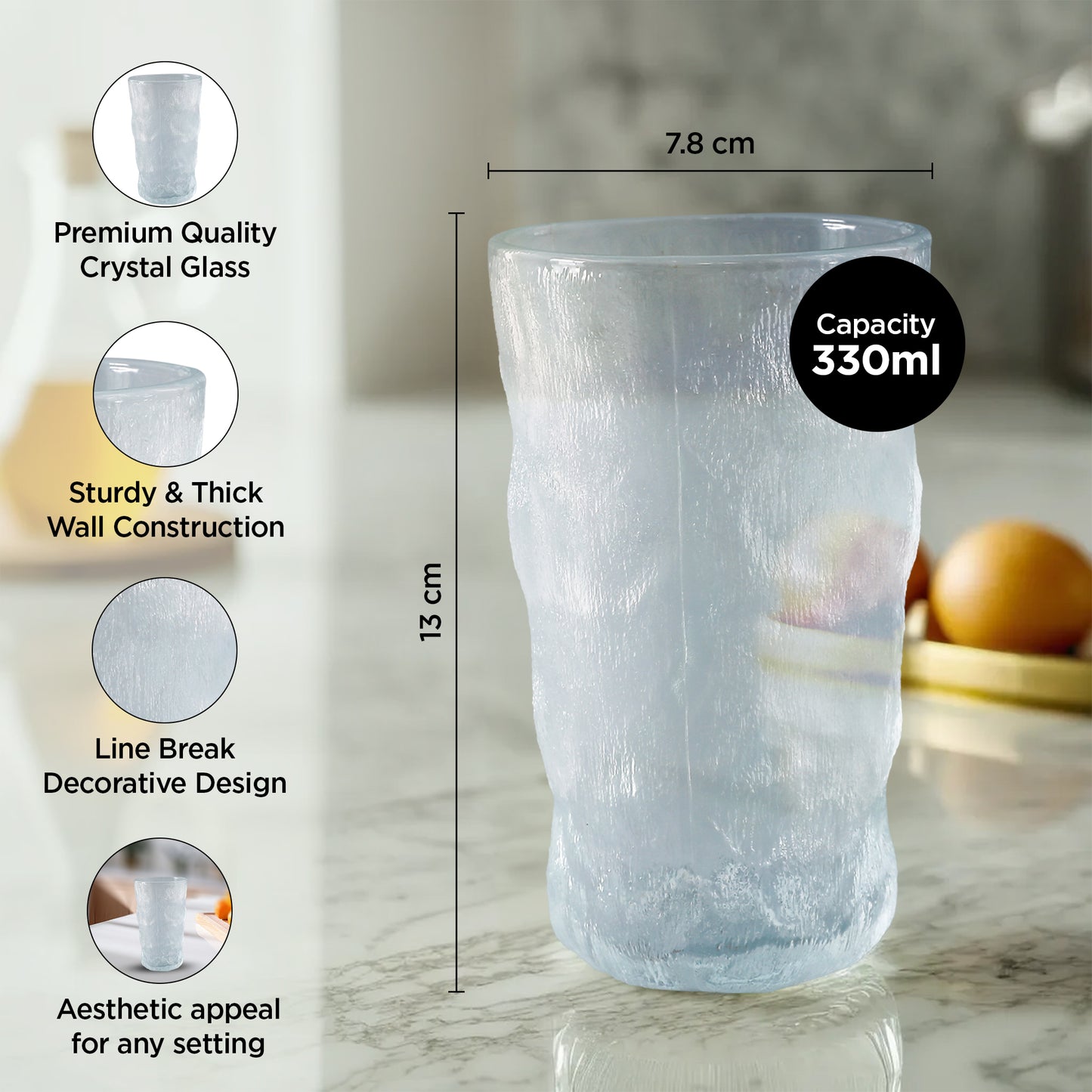 UMAI lead-free glasses - great for housewarming gifts
