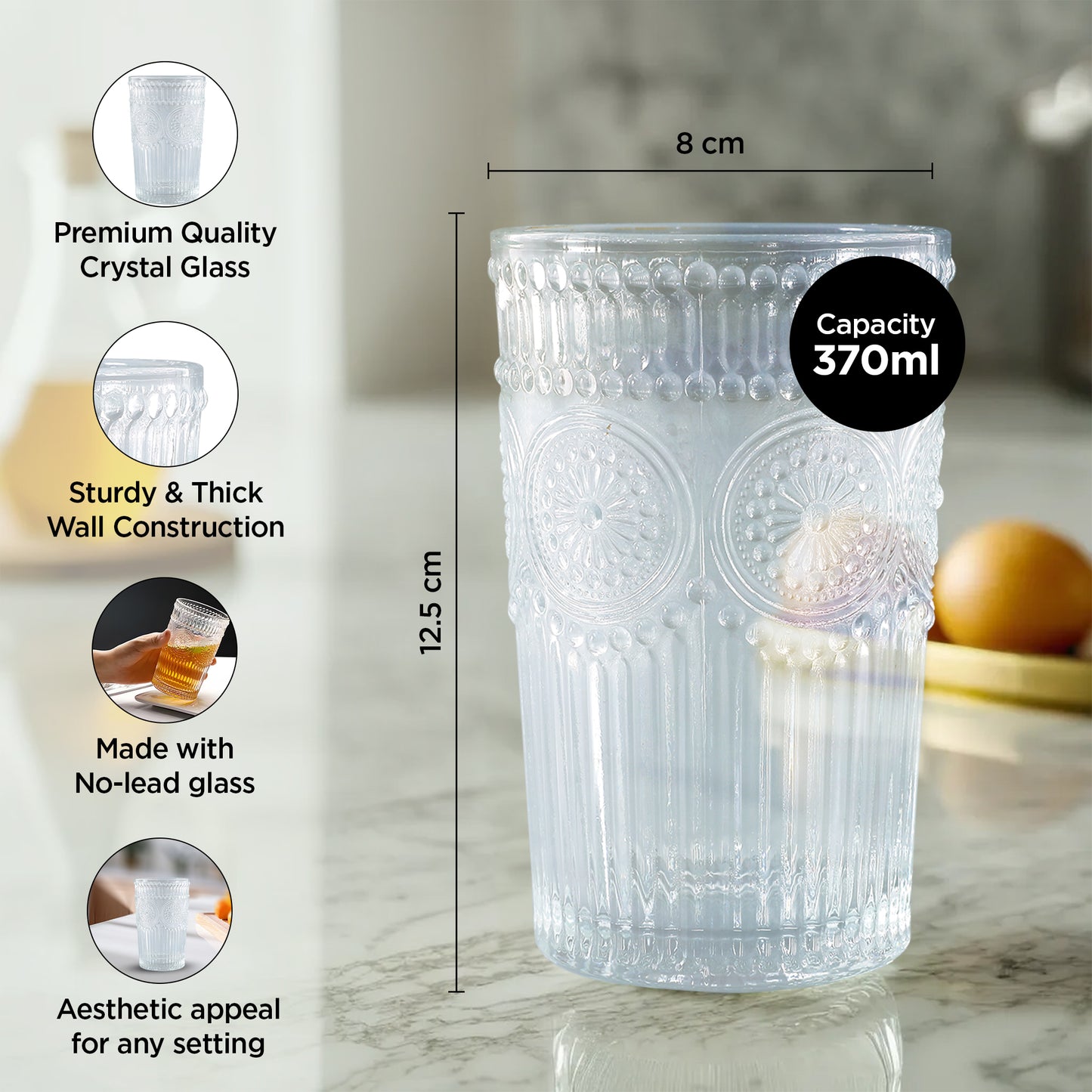 The Better Home UMAI cocktail glasses - Stylish and durable