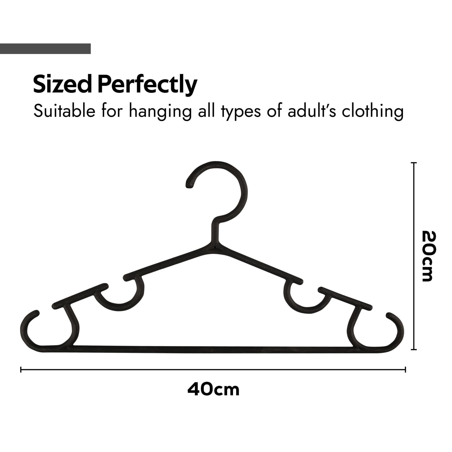 Kuber Industries clothes hanger - practical solution for almirah