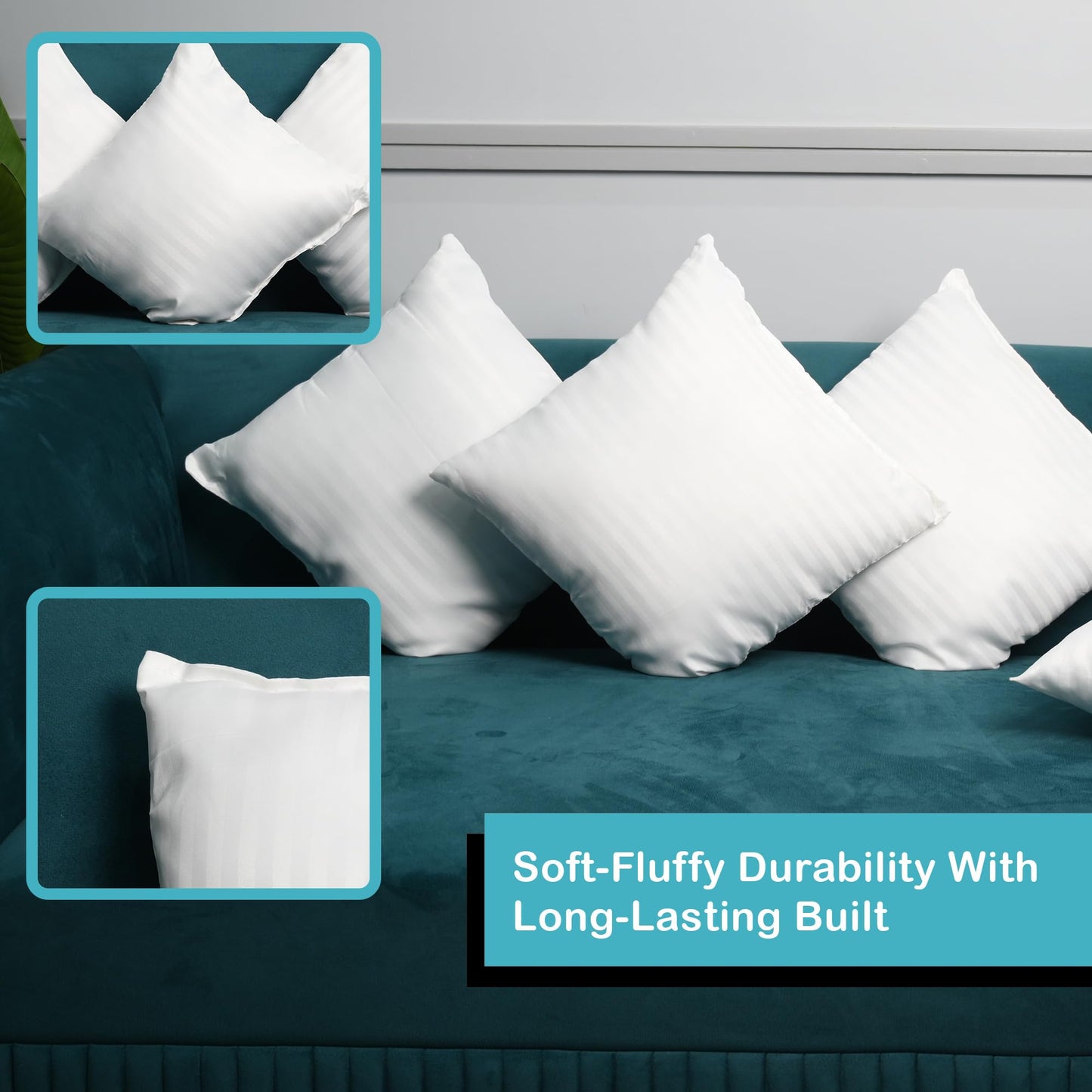 Kuber Industries cushion filler - Decorative throw pillow