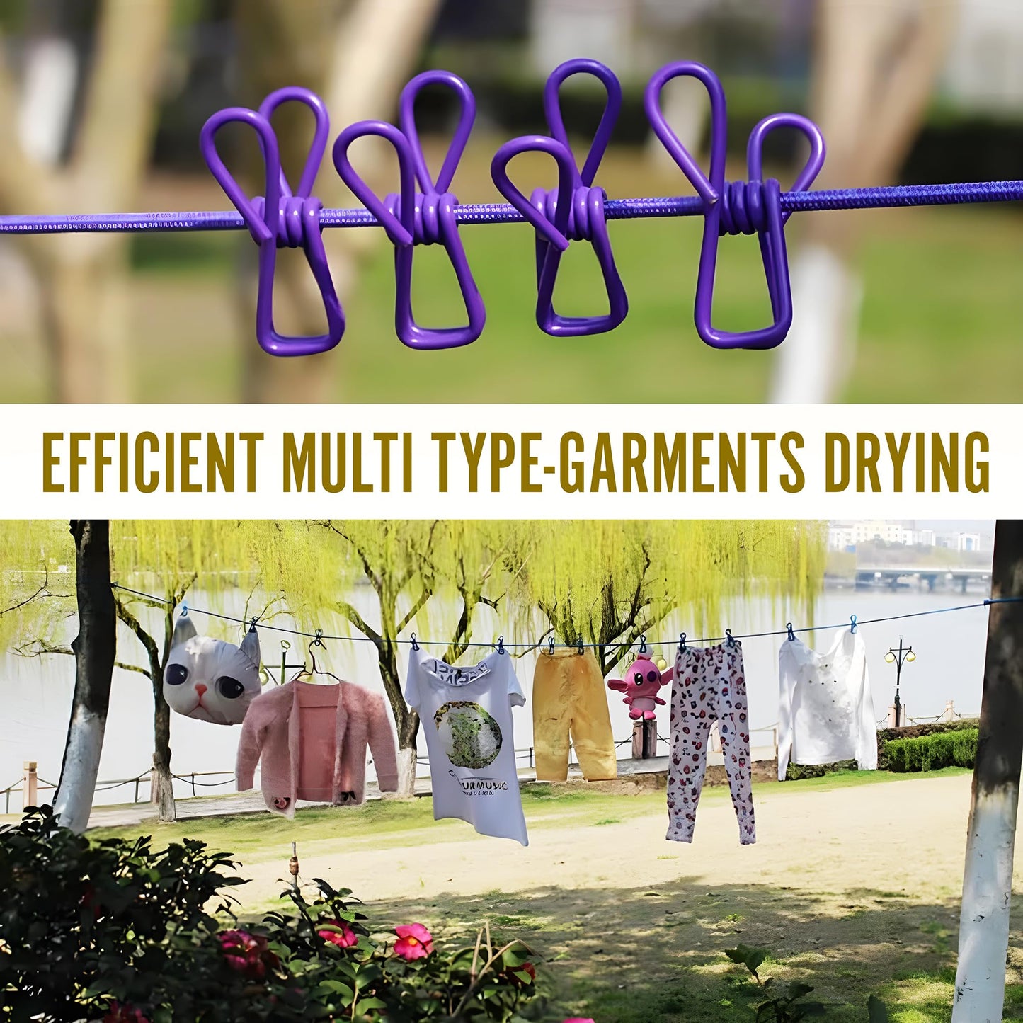 Kuber Industries drying rope - Efficient laundry tool