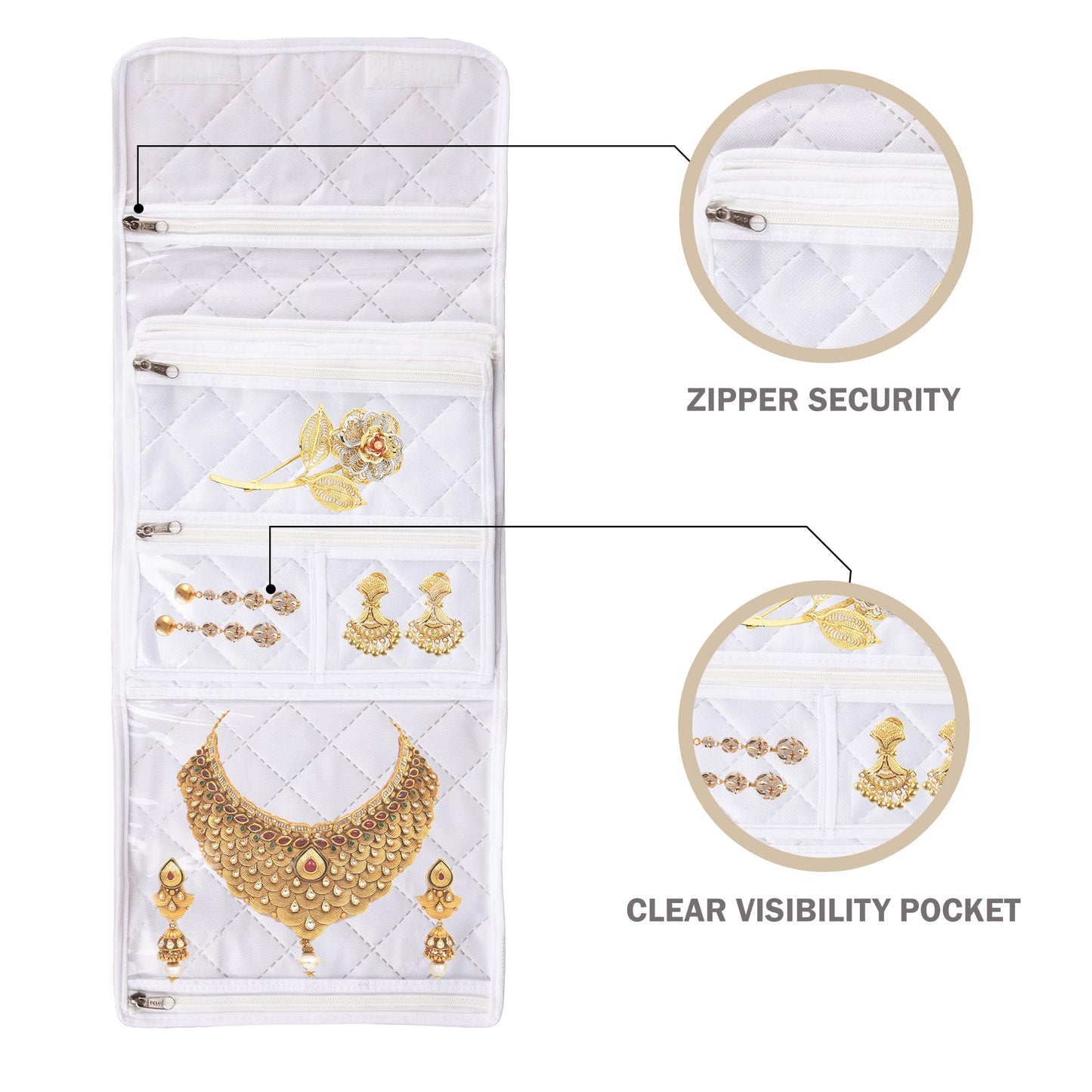 Kuber Industries Travel Storage Organizer - stylish makeup storage