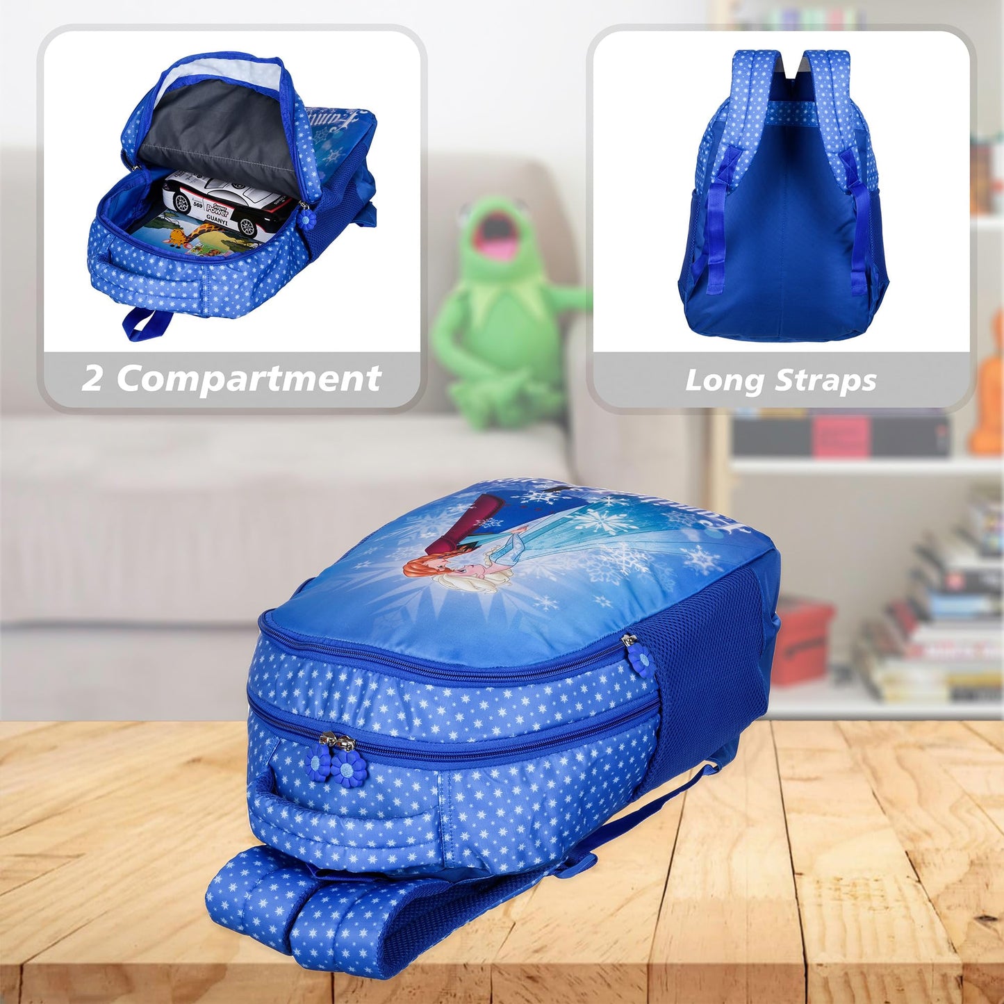 Kuber Industries Disney Frozen Backpack - College use