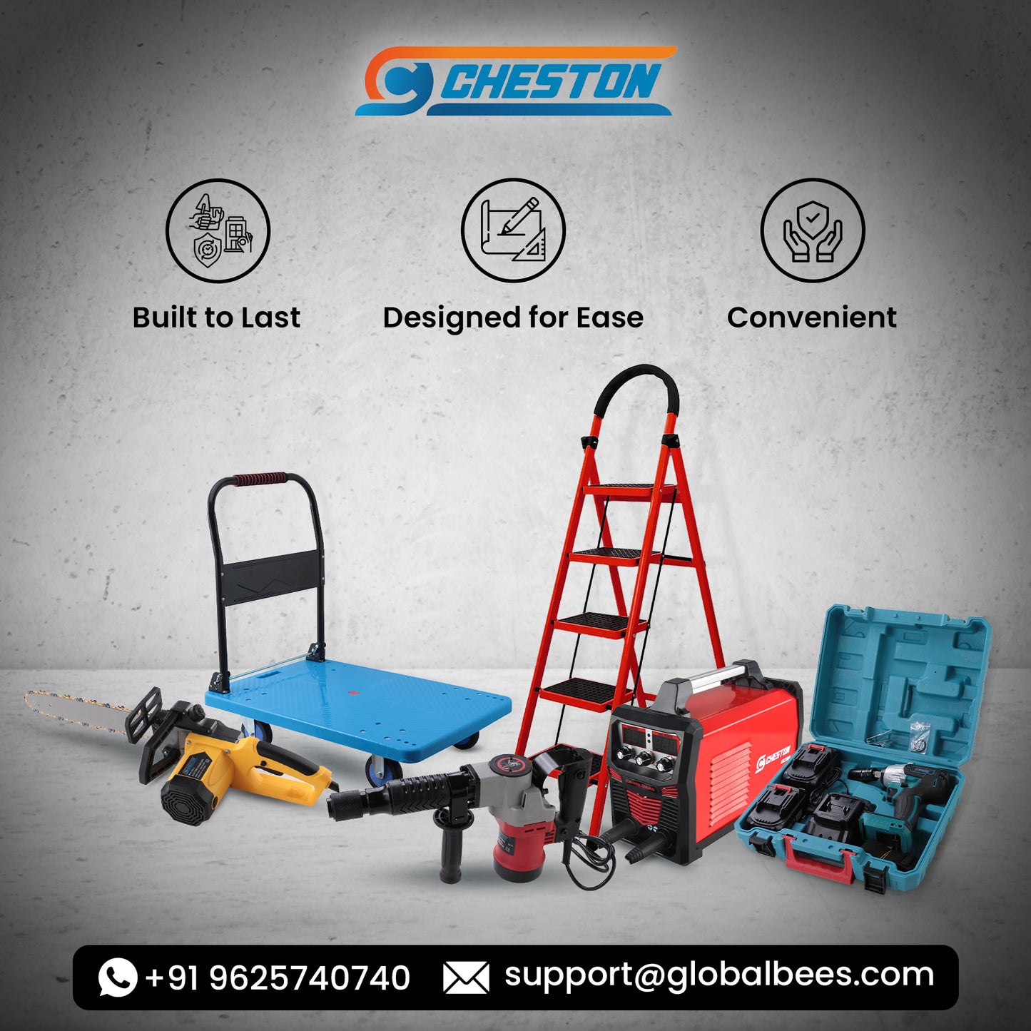 Cheston leaf blower - cleaning garage