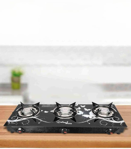 SigriWala gas stove - Easy-to-use knobs for control