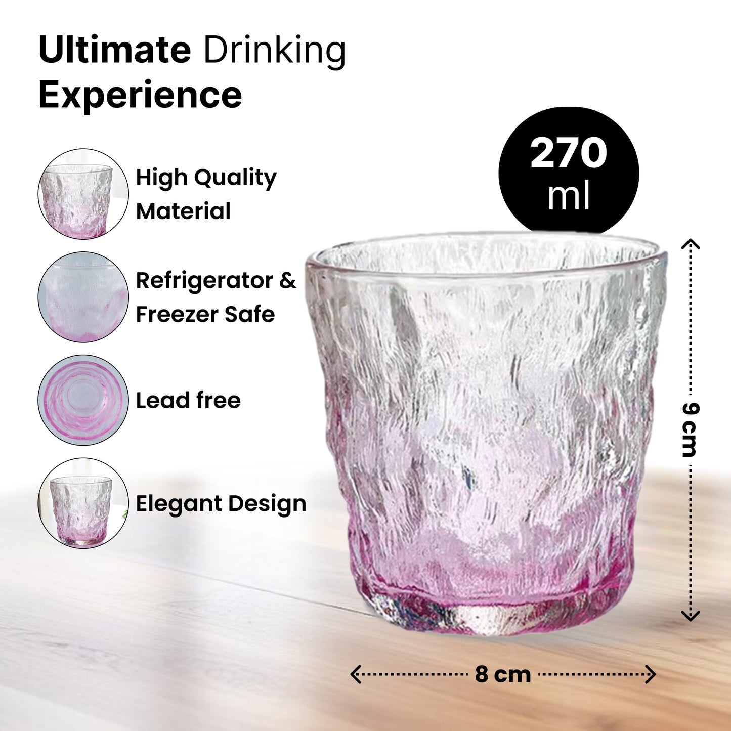 UMAI whiskey glasses - festive sipping experience