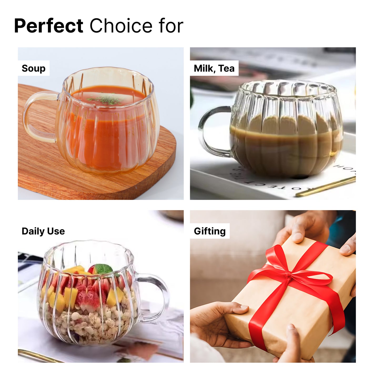 The Better Home elegant coffee cup - Stylish kitchen display