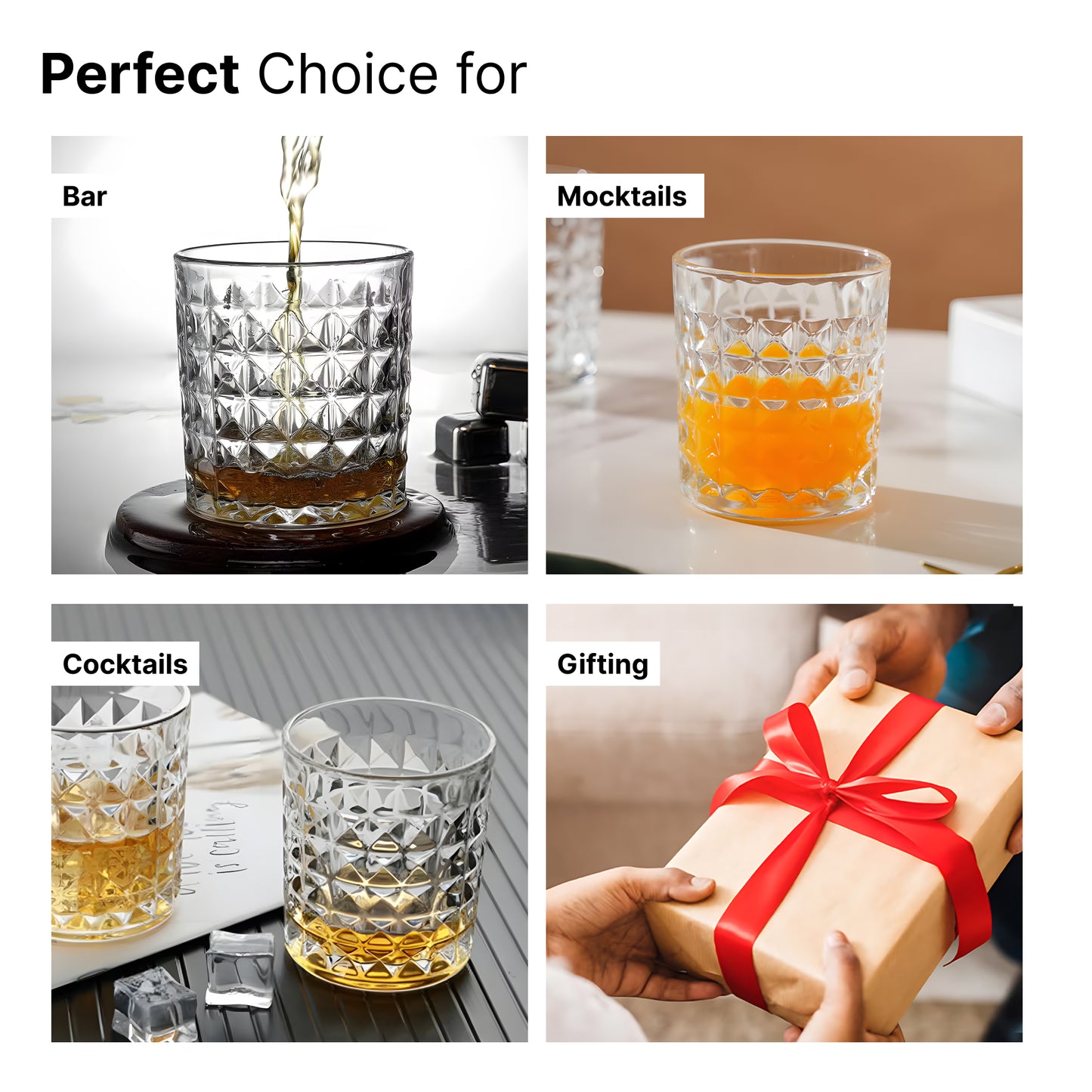 The Better Home lead-free drinking glass - Ideal for special occasions