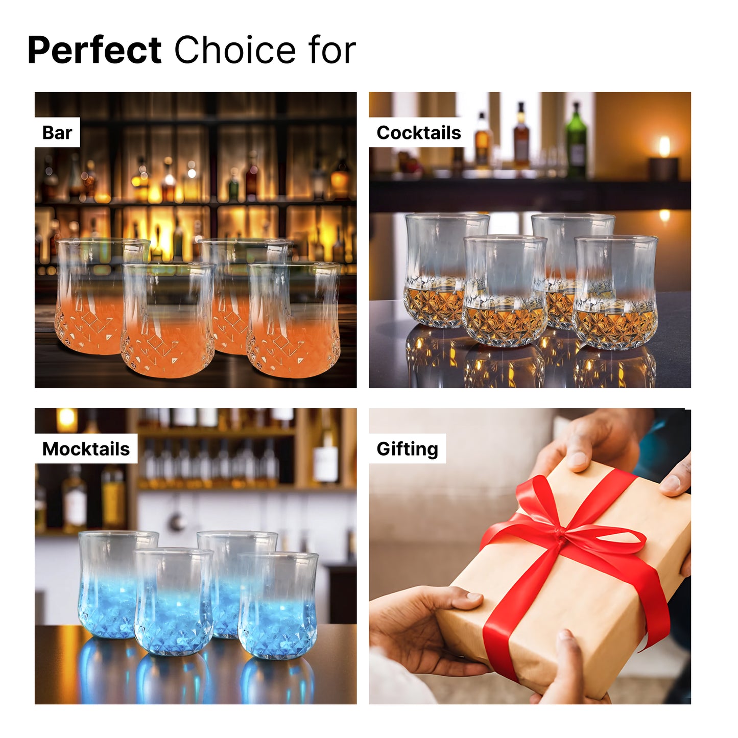 UMAI drinking glasses - Elegant gift for whiskey lovers