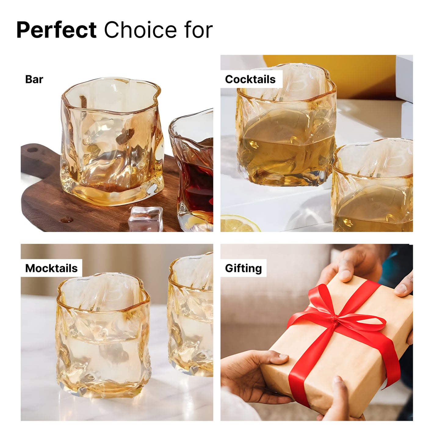 UMAI whiskey glasses - ideal gift for whiskey lovers
