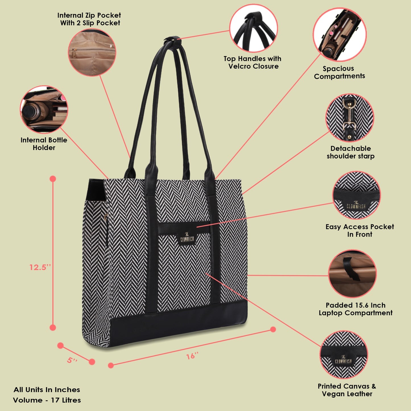 Clownfish women's tote bag - daily travel