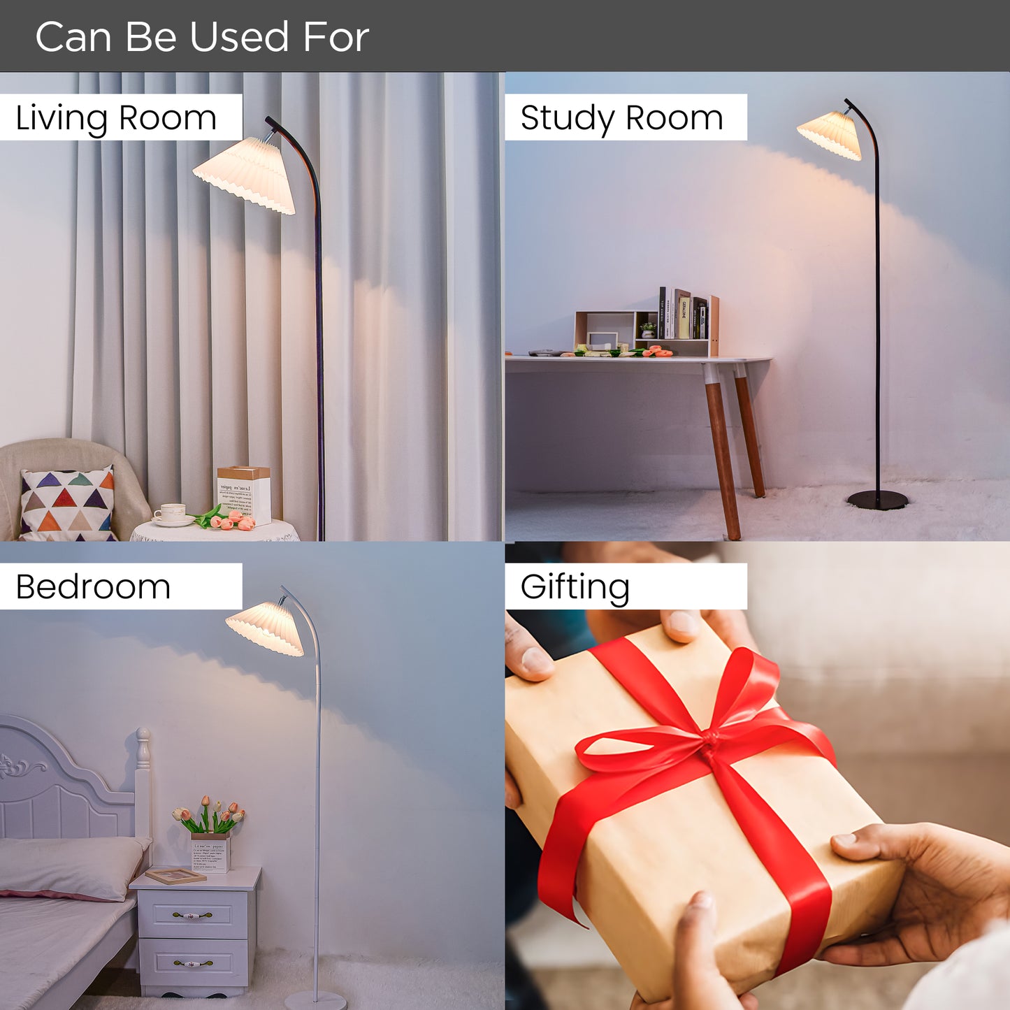 UMAI standing lamp - corner lamp for bedroom