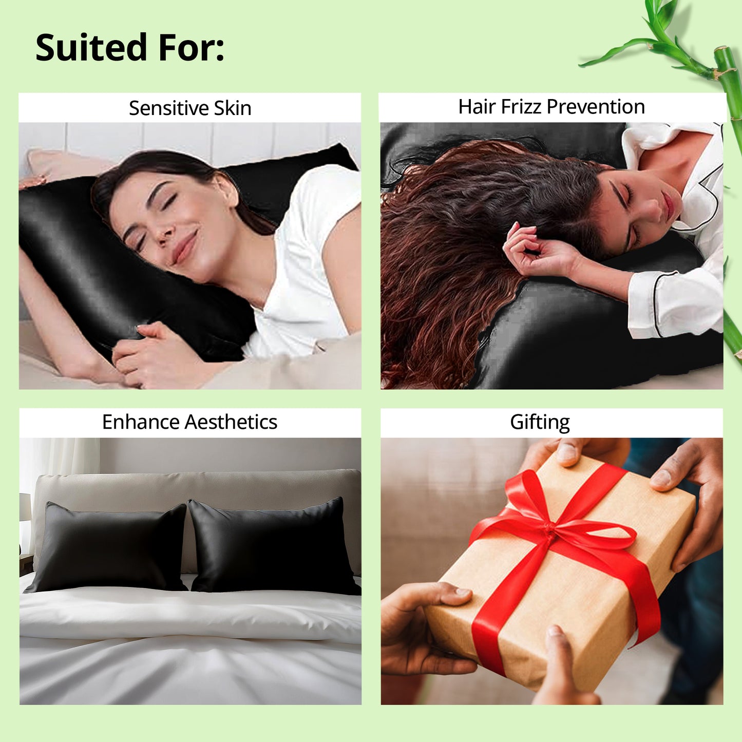BePlush luxury pillow cases - perfect gift for sleep lovers