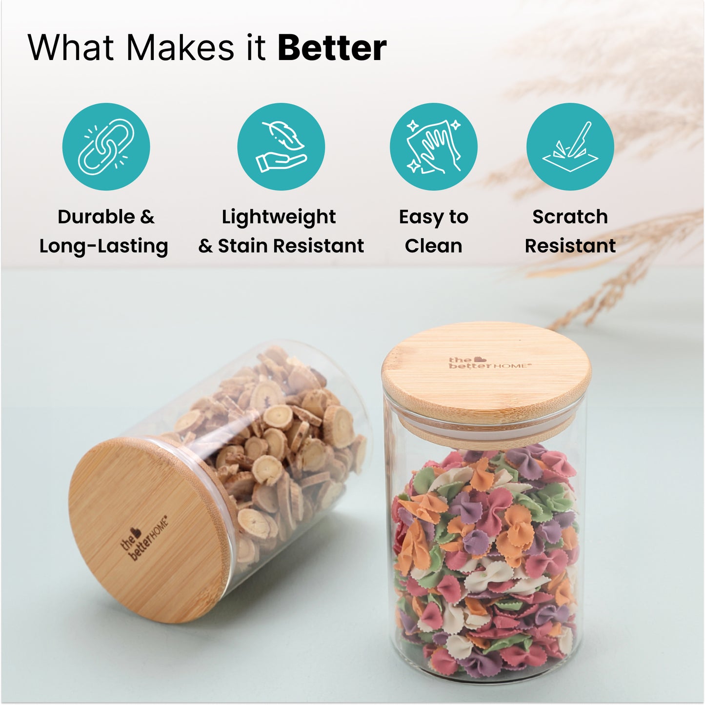 The Better Home Airtight Kitchen Jar - Pantry Organization