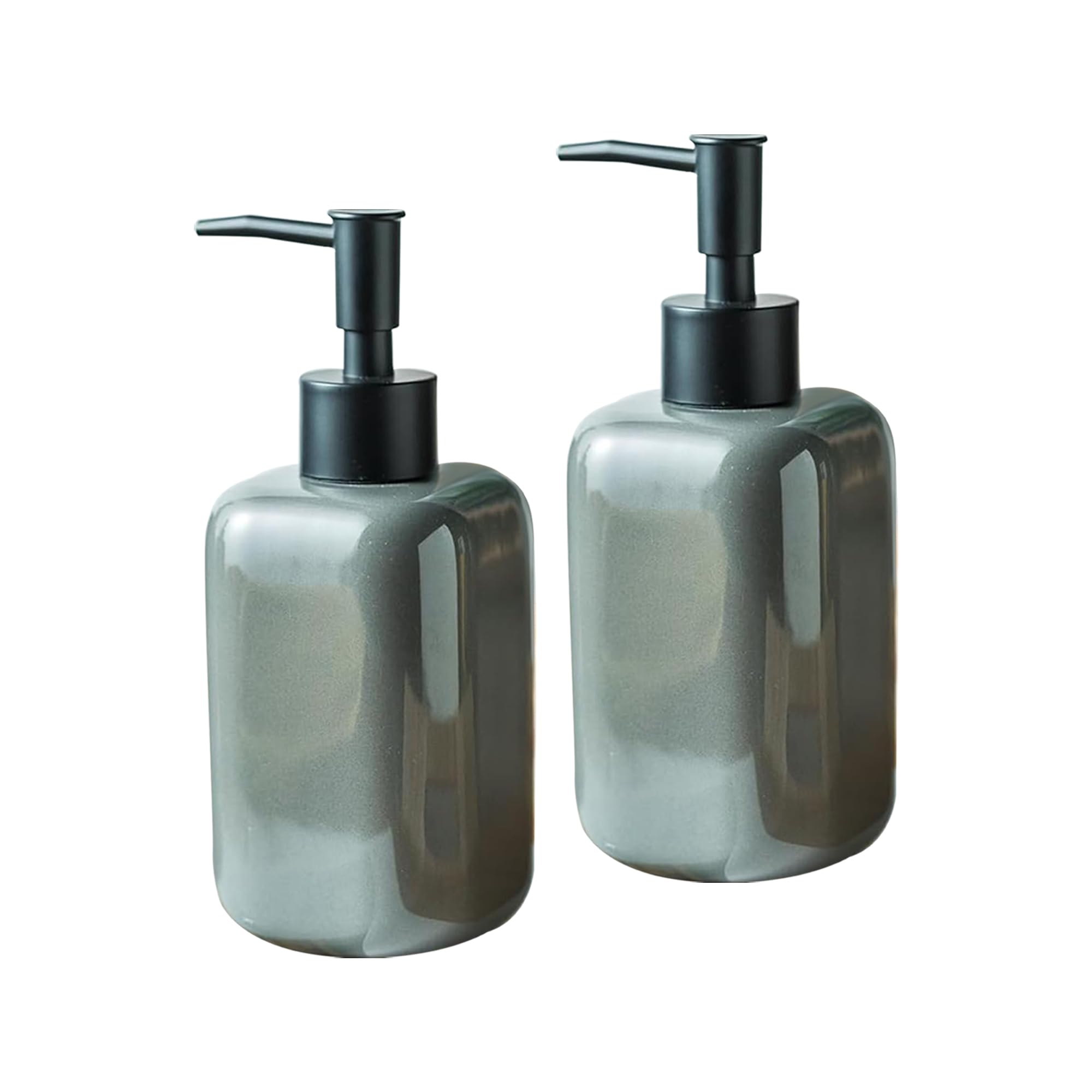Buy Pack of 2 Ceramic Liquid Soap Dispensers Adjustable Feature