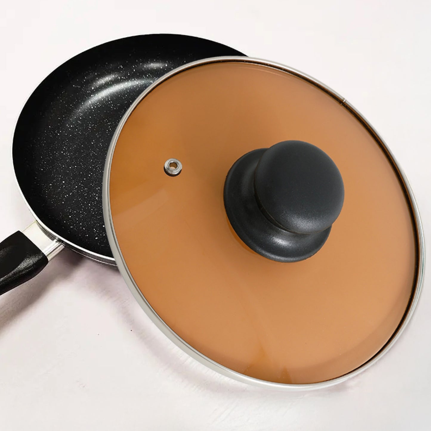 The Better Home UMAI Glass Lid - Keeps your meals splatter-free