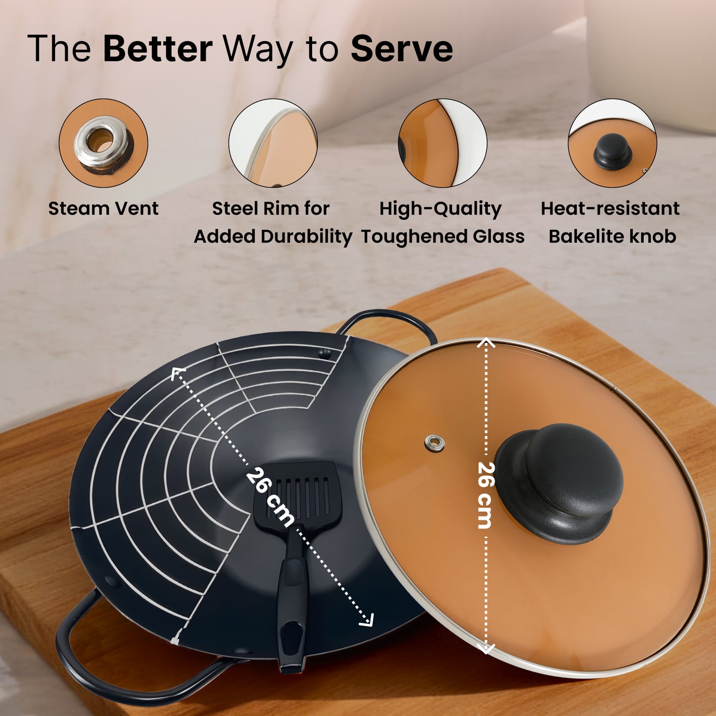The Better Home Universal Cooking Lid - Kitchen Must-Have