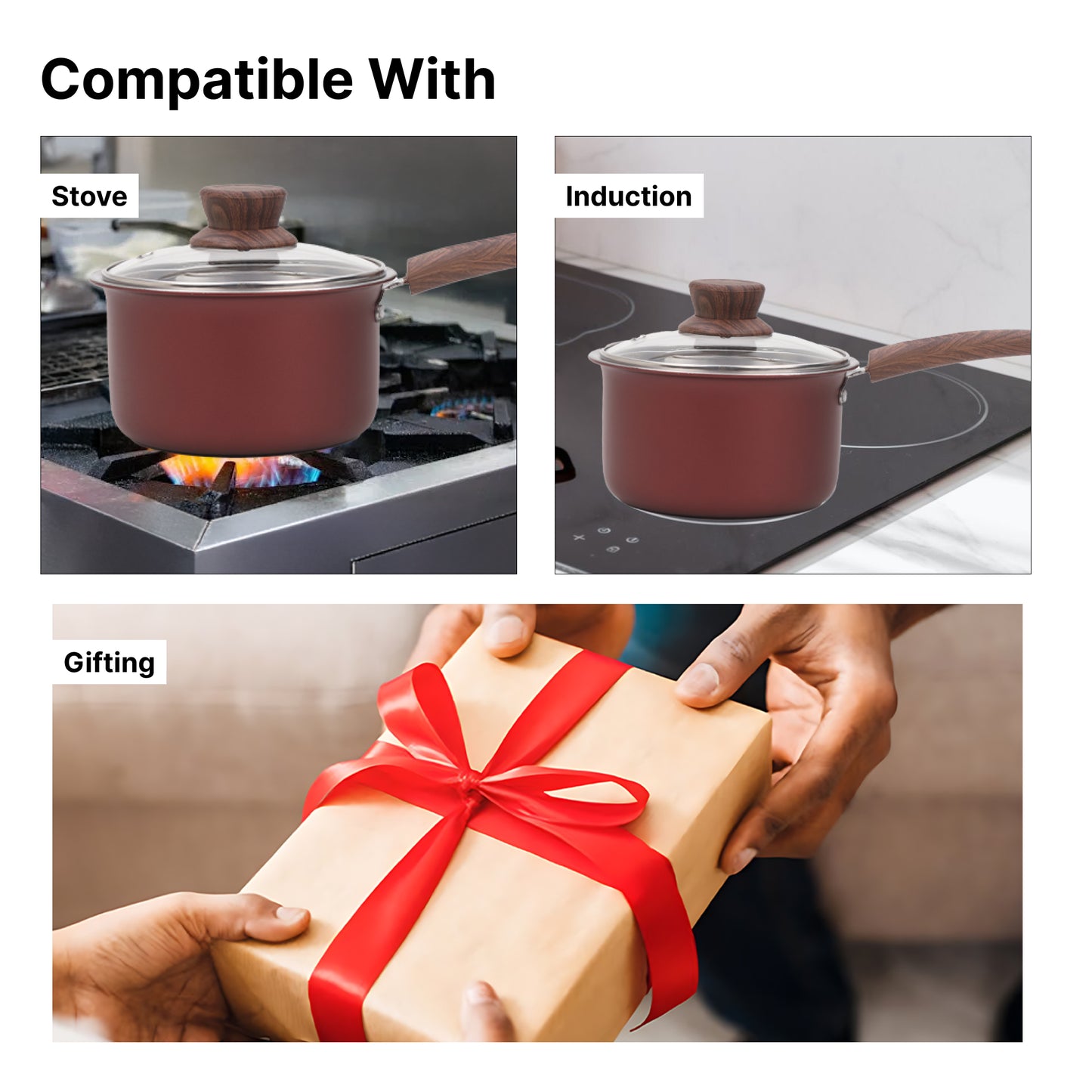 The Better Home 1.4L Saucepan - Great for boiling milk