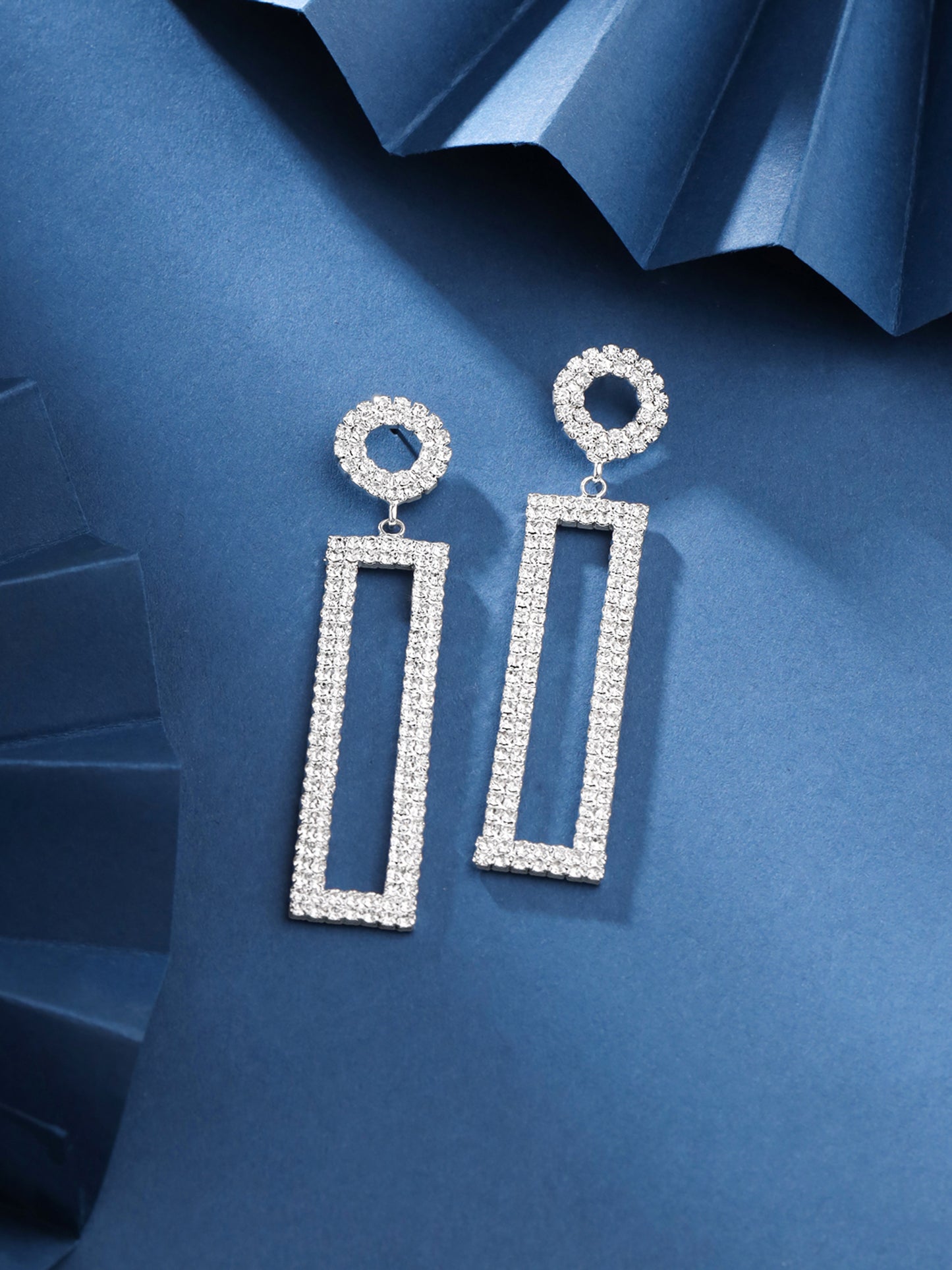 Yellow Chimes push back closure earrings - comfortable fashion
