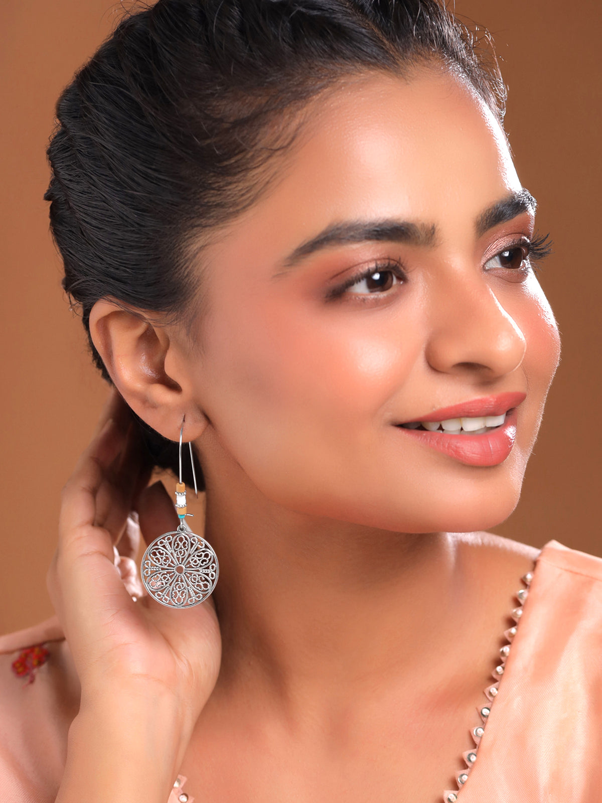 Yellow Chimes ethnic stud earrings - perfect gift for women