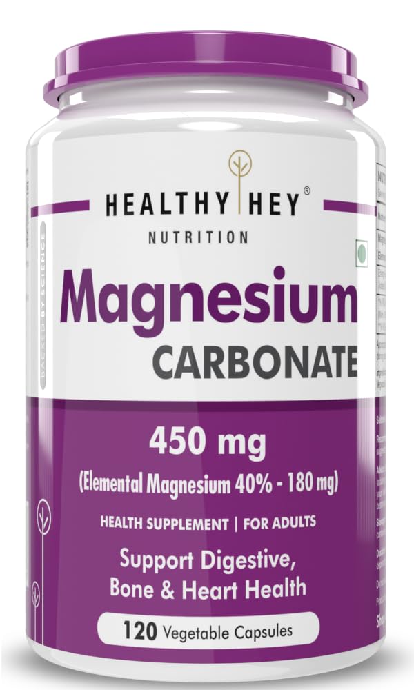 Healthyhey magnesium supplement - health essentials for daily use