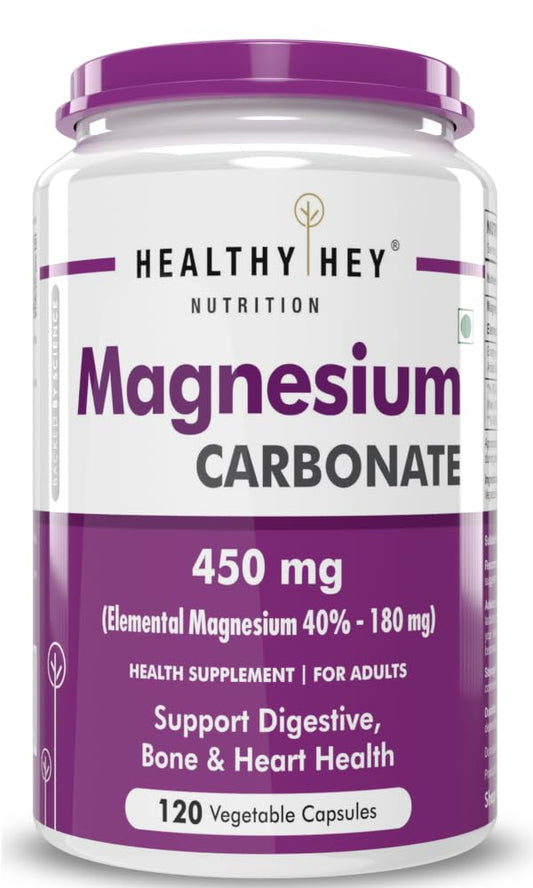 Healthyhey magnesium supplement - health essentials for daily use