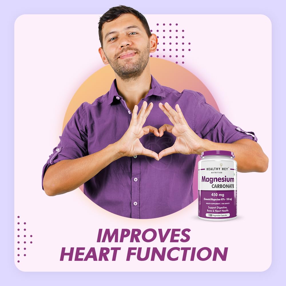 Healthyhey magnesium carbonate - ideal for heart support