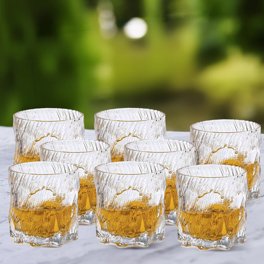 UMAI whiskey glasses - lead-free crystal elegance