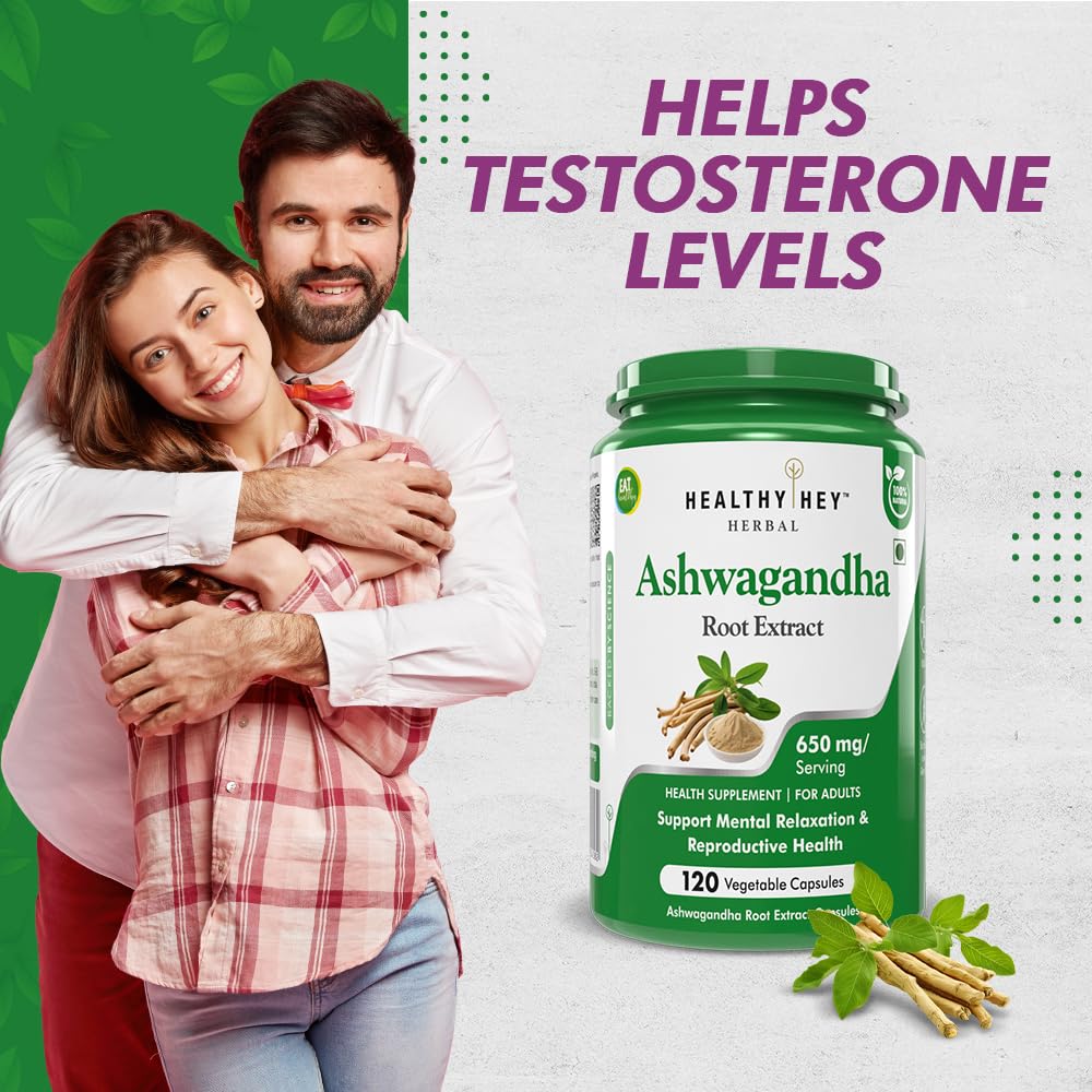 HealthyHey herbal ashwagandha - Energy boost