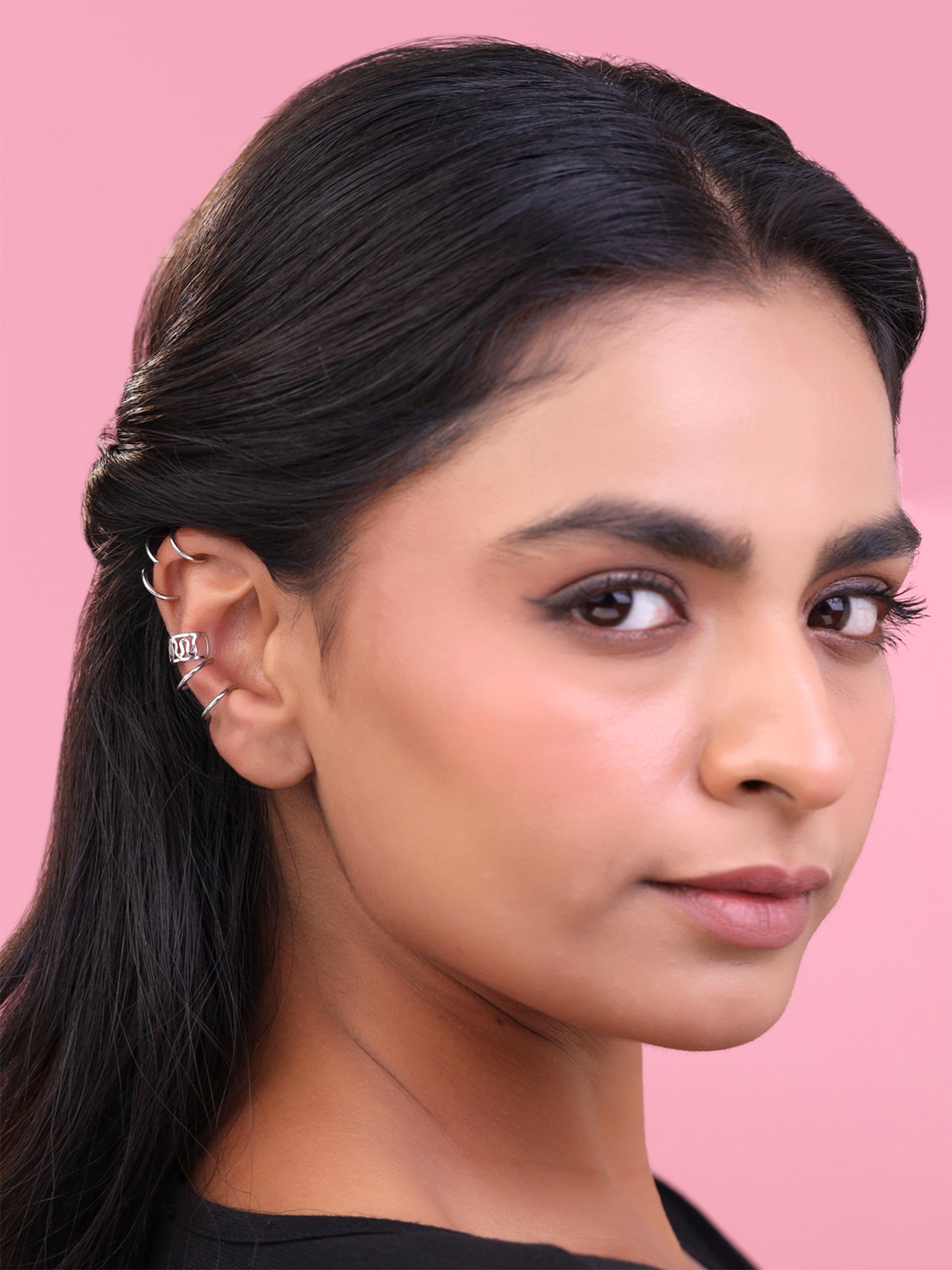 Yellow Chimes stainless steel ear clips - comfortable jewelry option