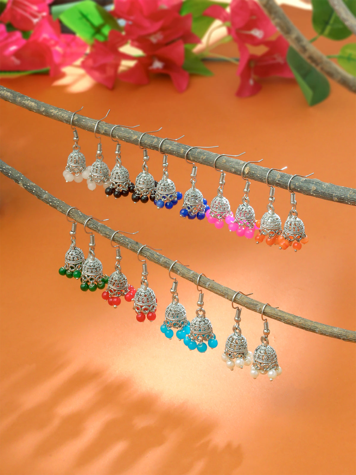Yellow Chimes stylish jhumkas - anniversary present