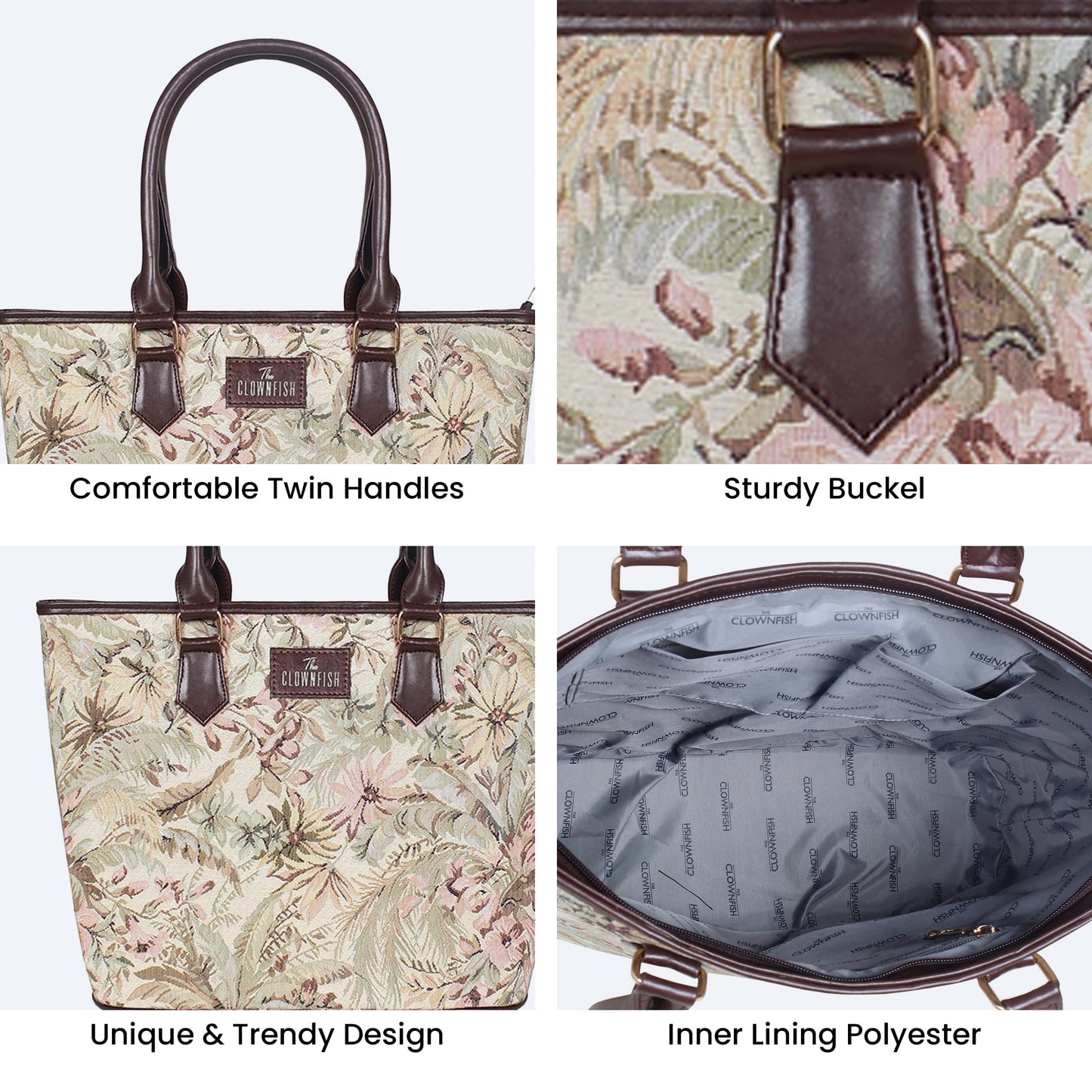 Clownfish Justina Handbag - College Girl Style