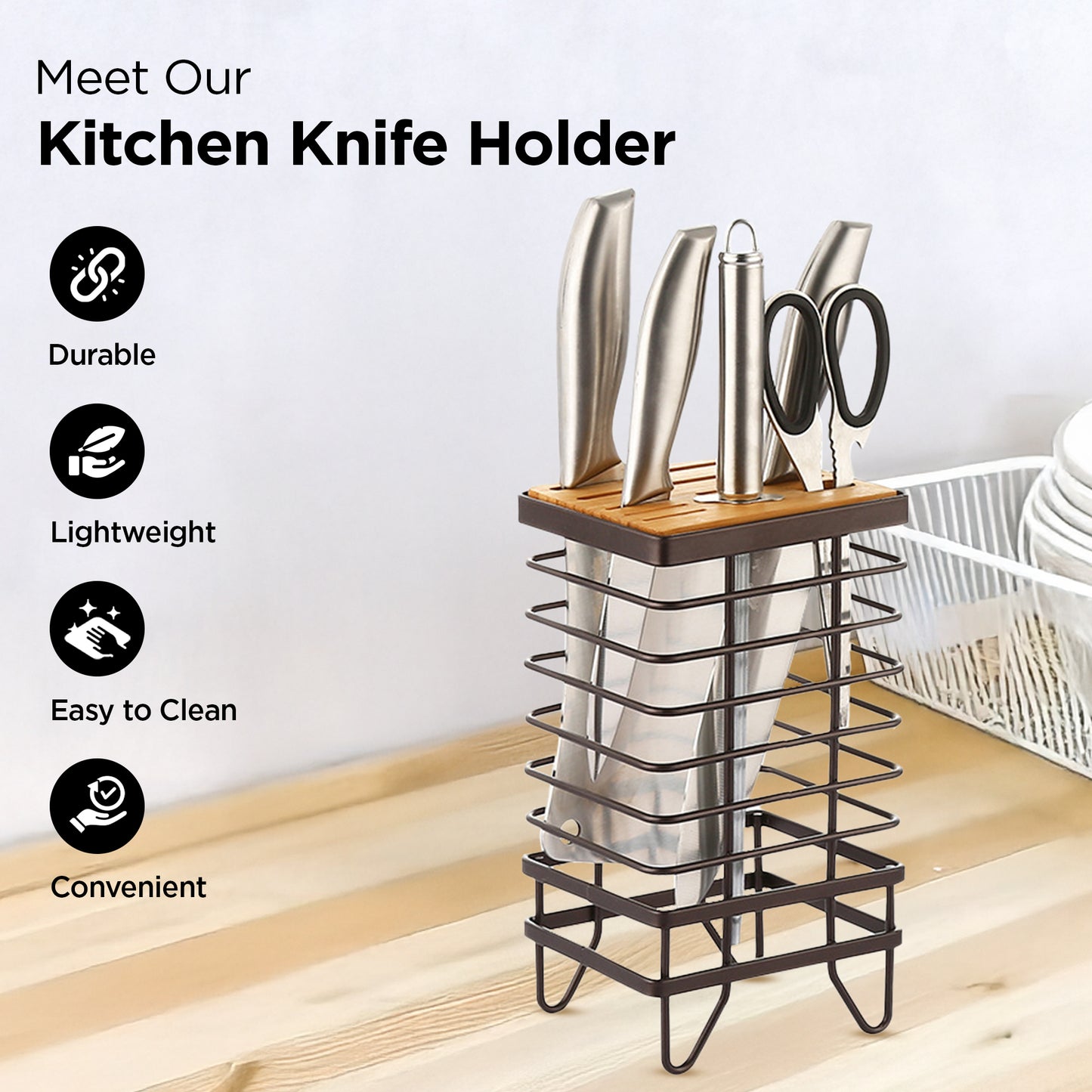 UMAI multifunctional utensil organizer - hygienic storage